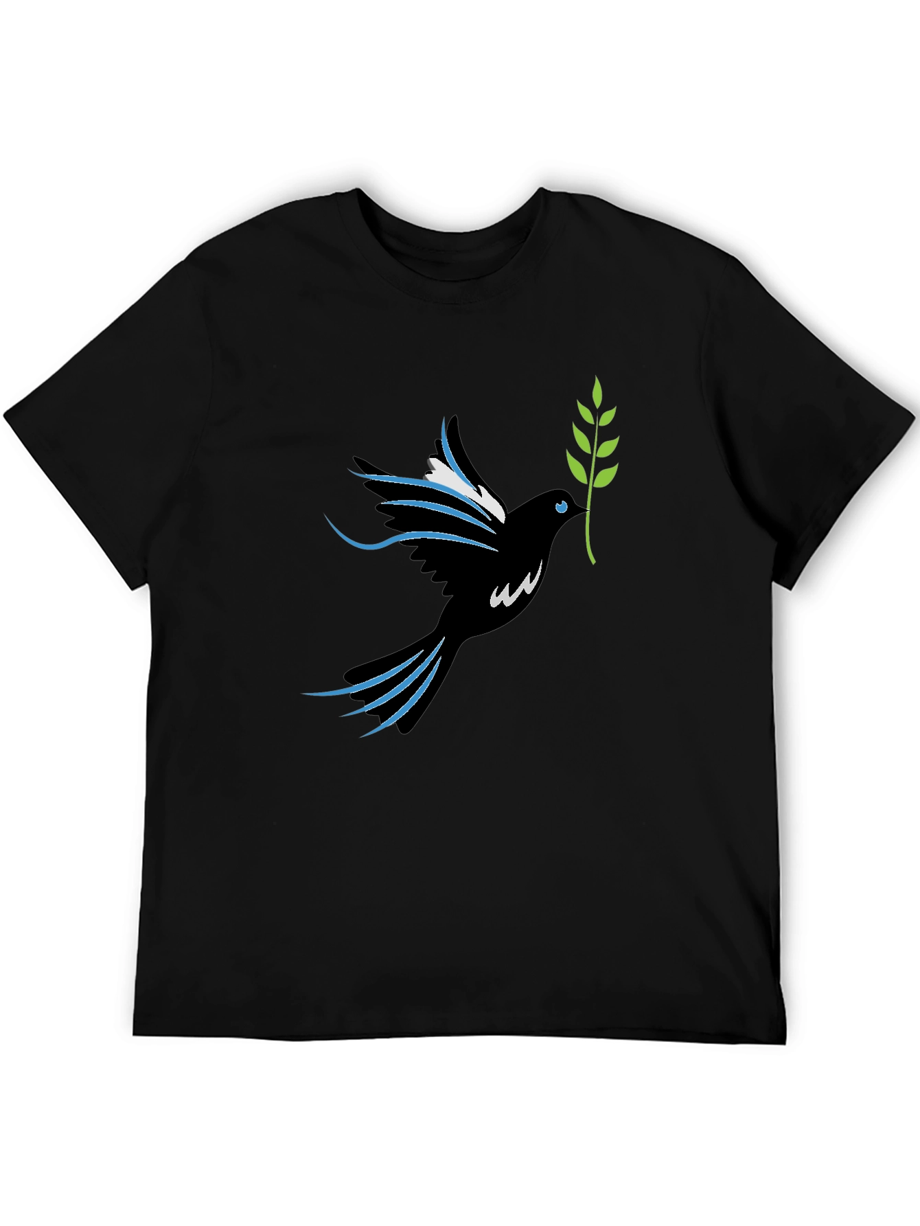 Peace Dove Graphic Tee - Stylish Bird Design