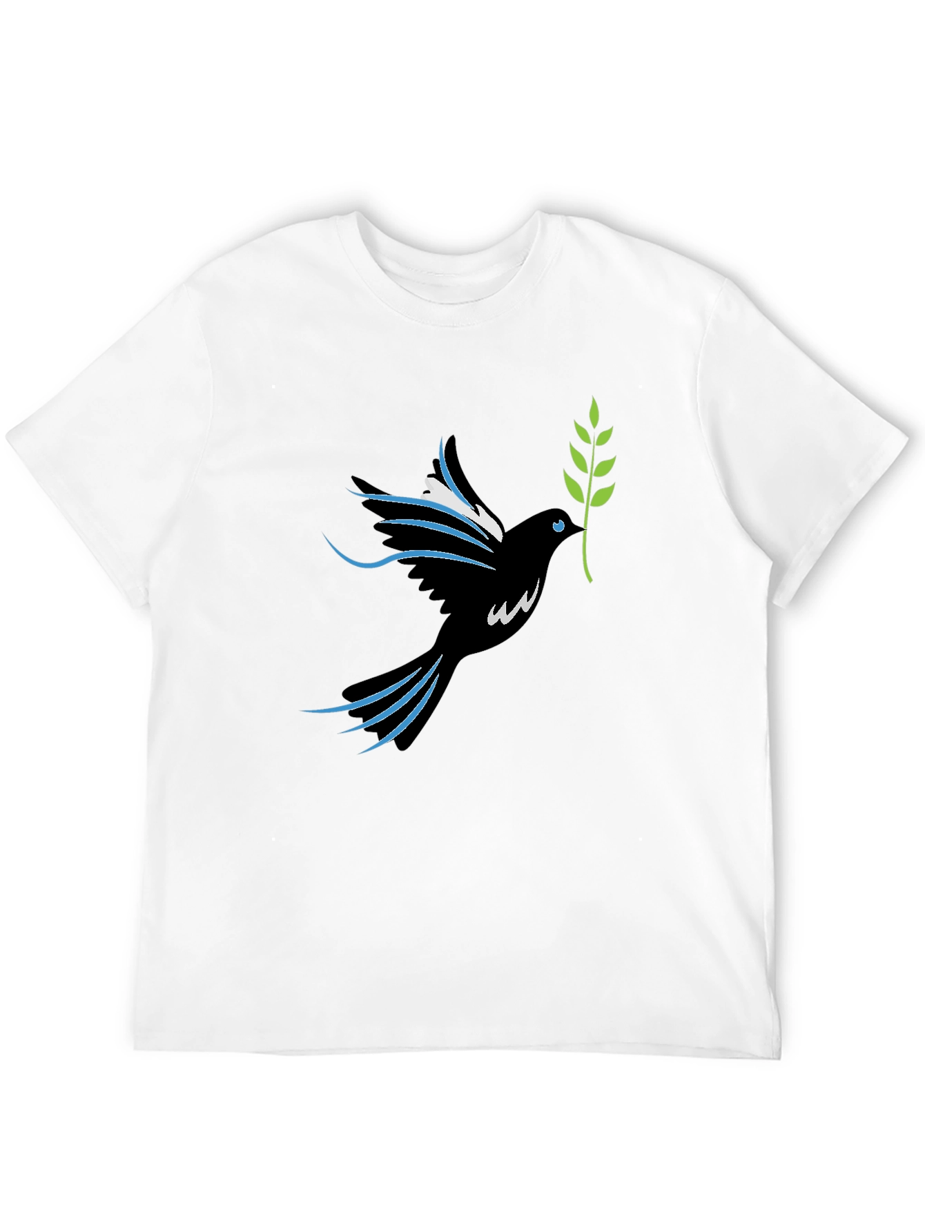 Peace Dove Graphic Tee - Stylish Bird Design