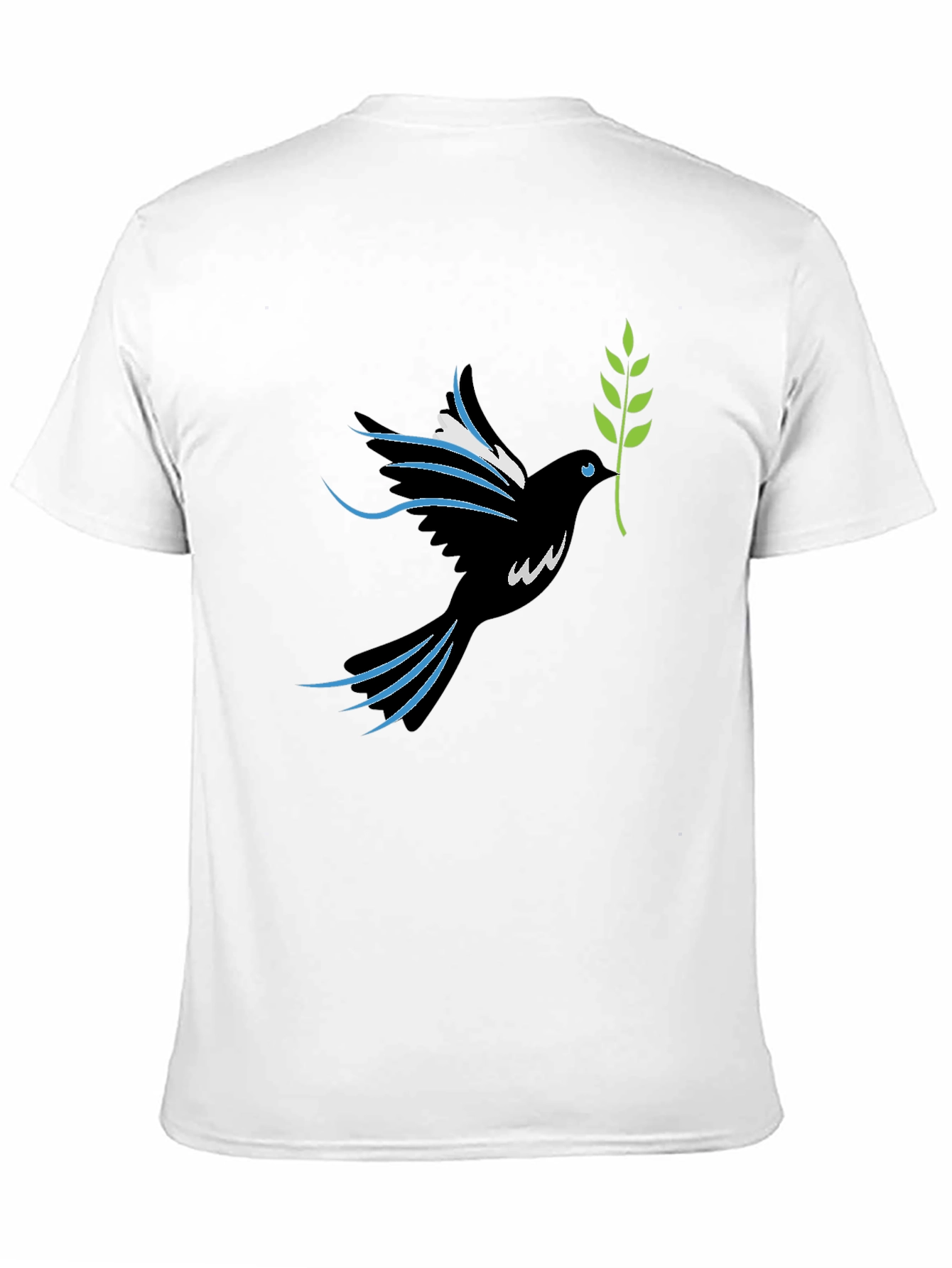 Peace Dove Graphic Tee - Stylish Bird Design