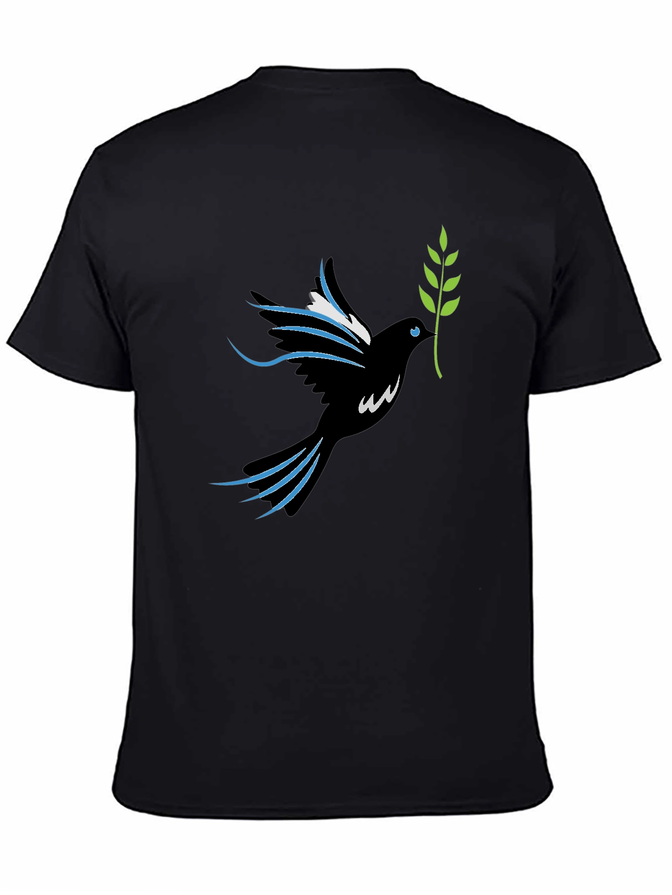 Peace Dove Graphic Tee - Stylish Bird Design