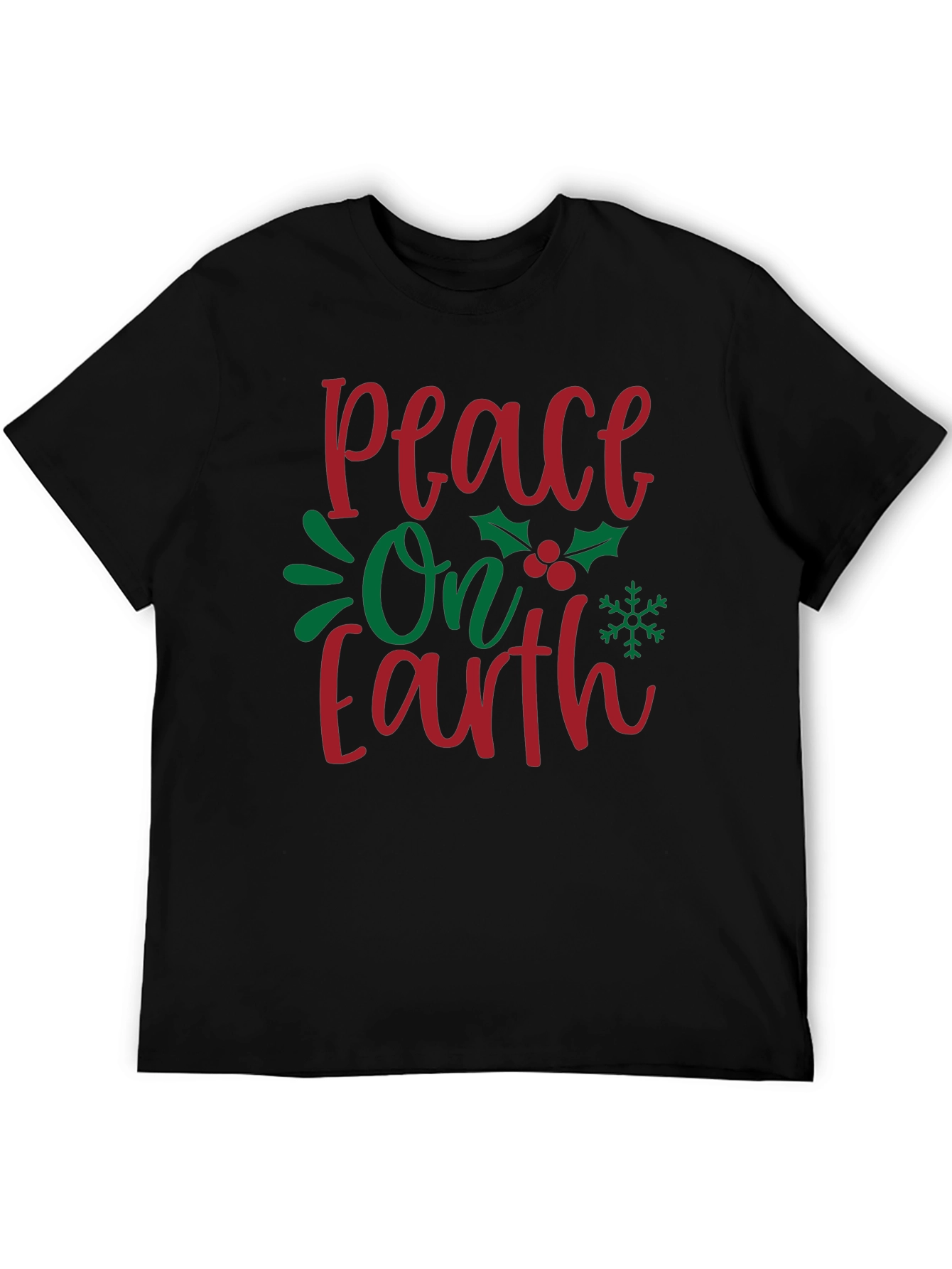 Peace On Earth Holiday Tee
