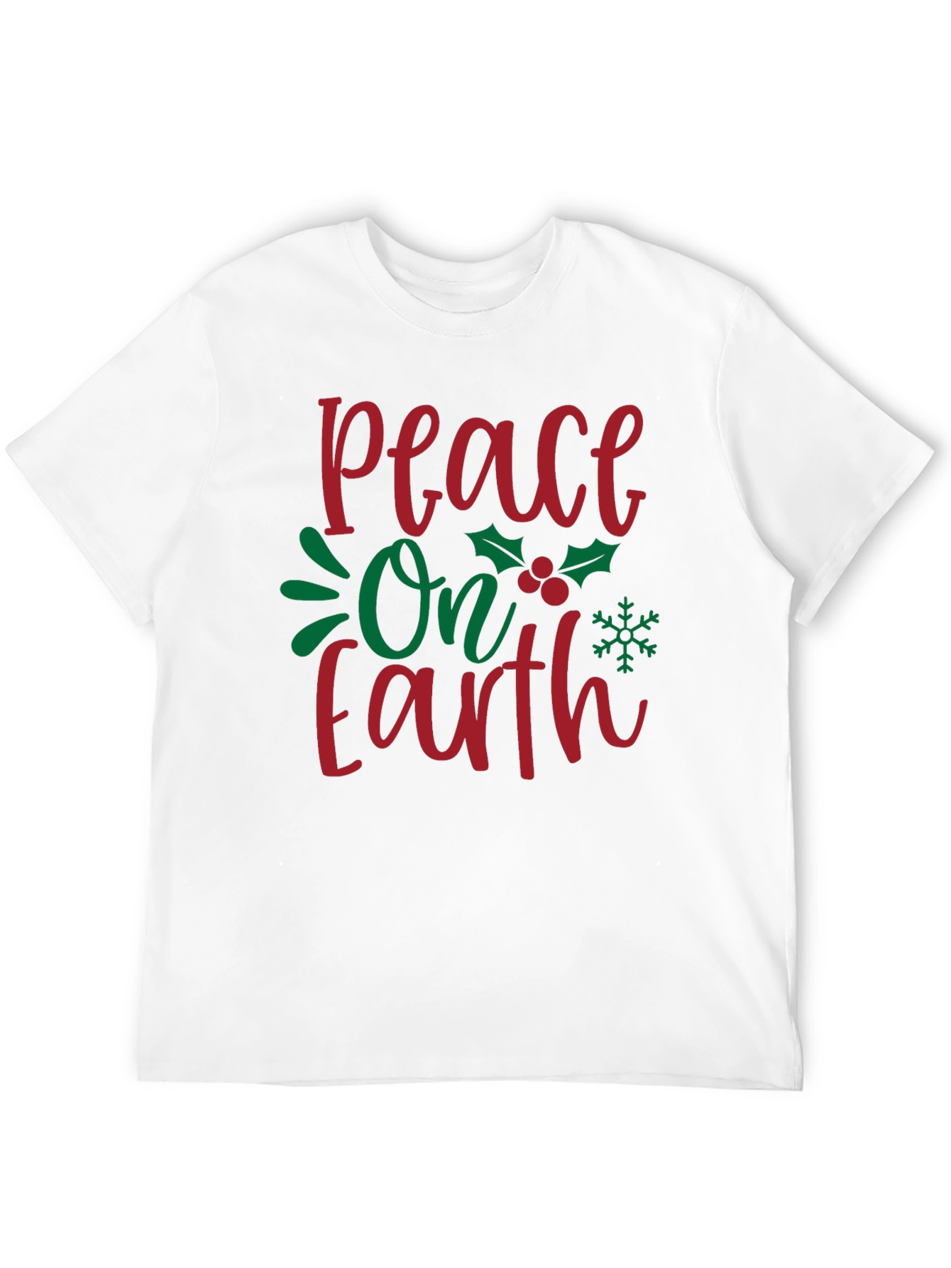 Peace On Earth Holiday Tee