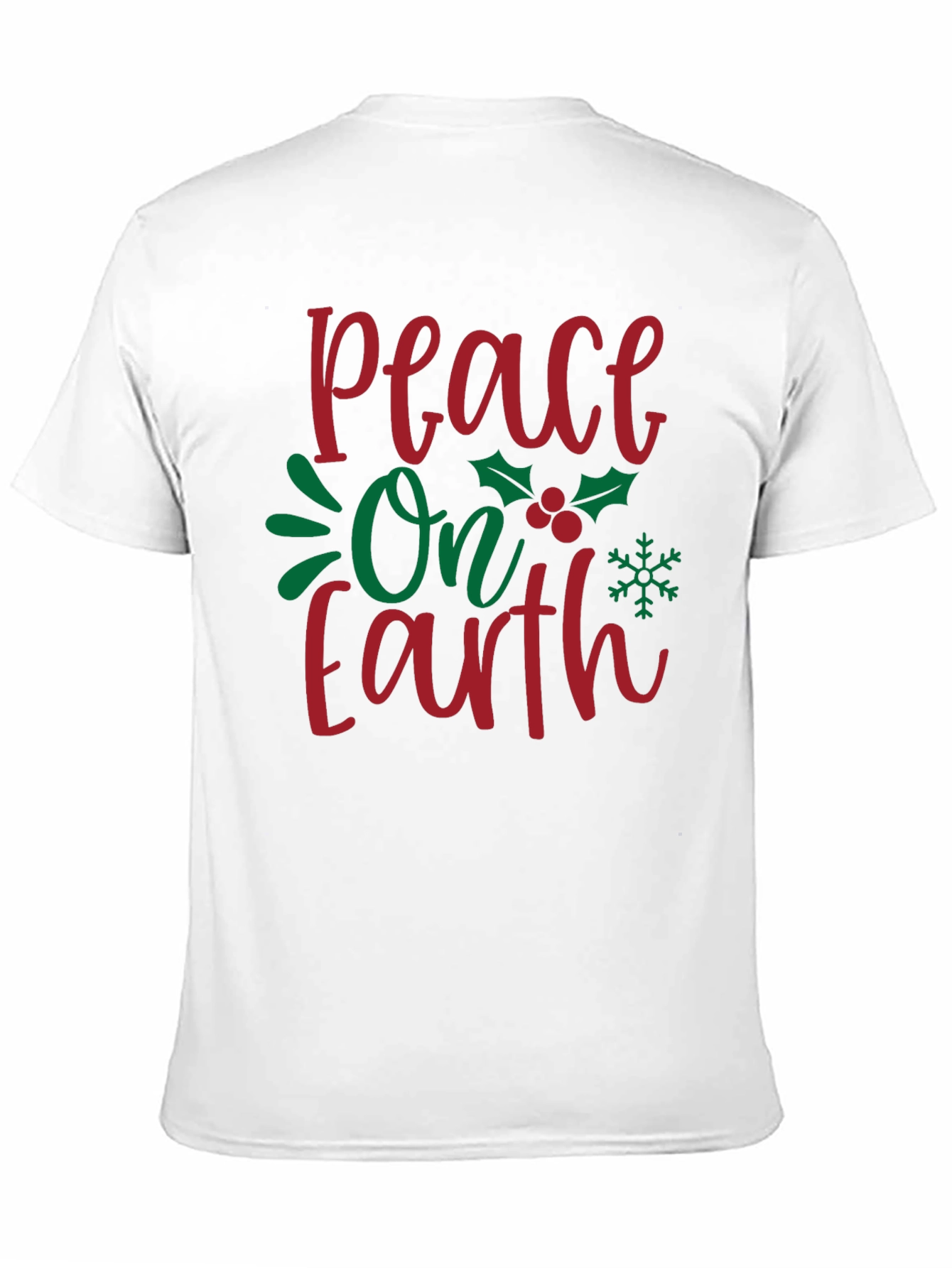 Peace On Earth Holiday Tee