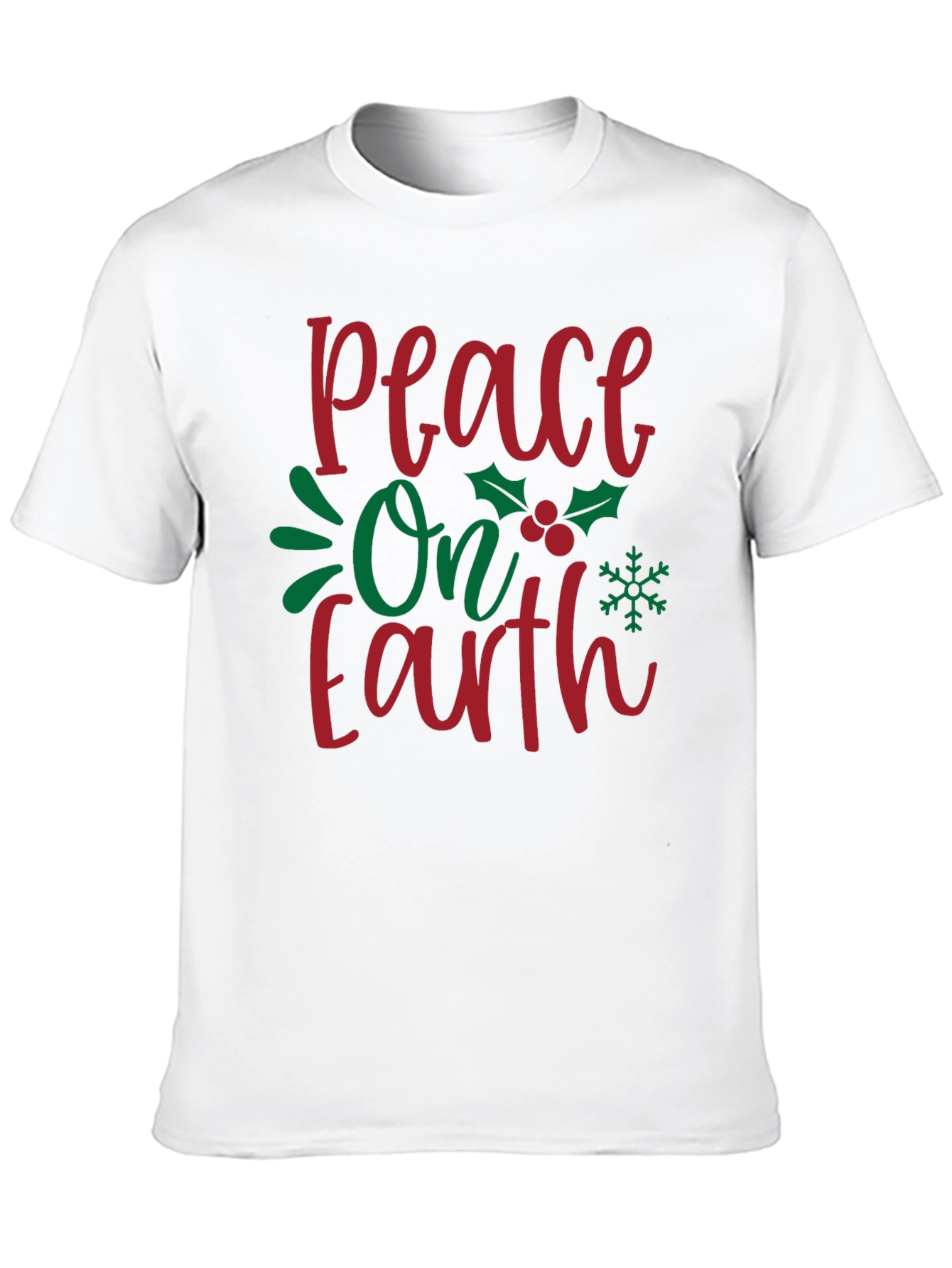 Peace On Earth Holiday Tee