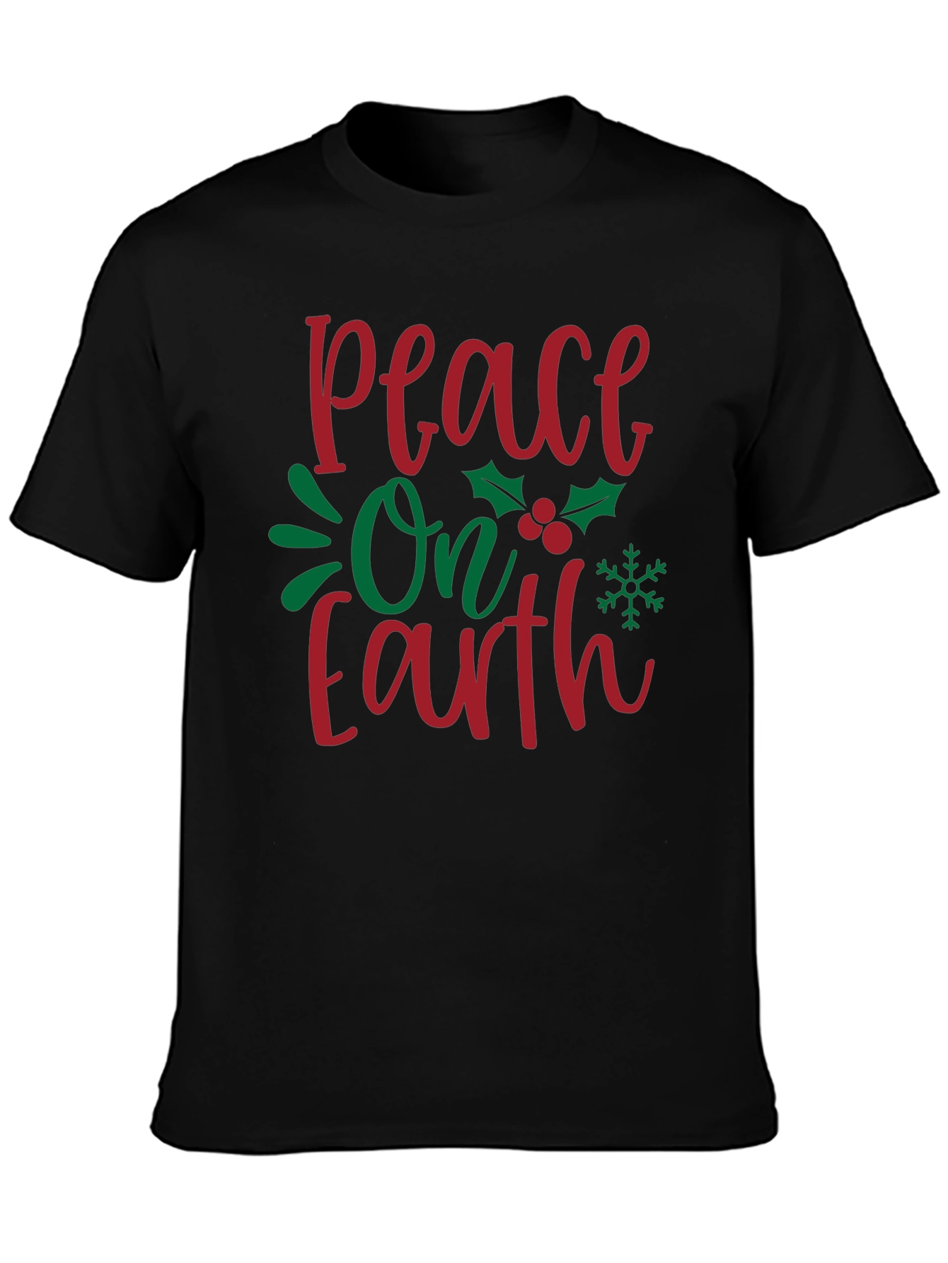 Peace On Earth Holiday Tee