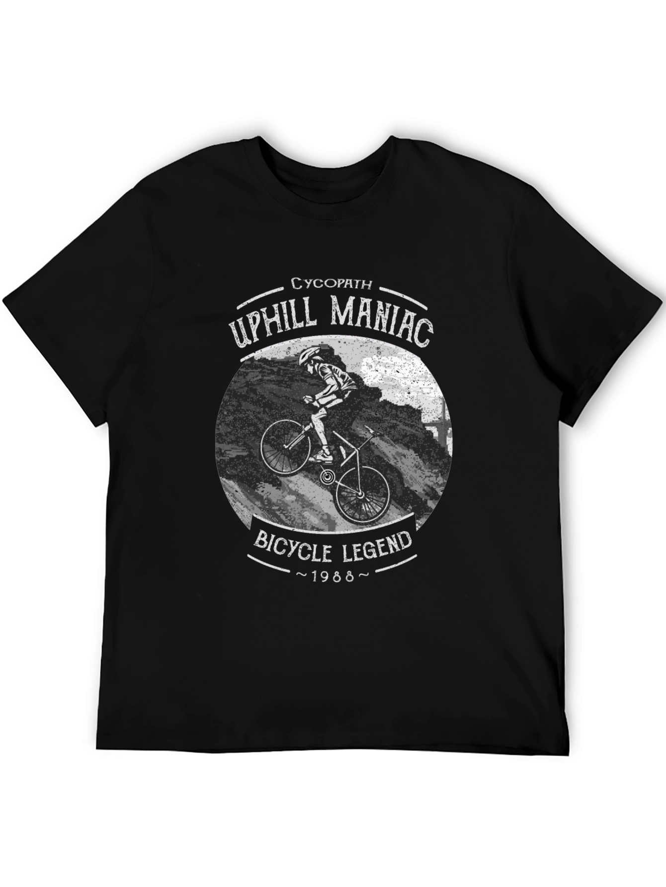 Uphill Maniac Bicycle Legend T-Shirt