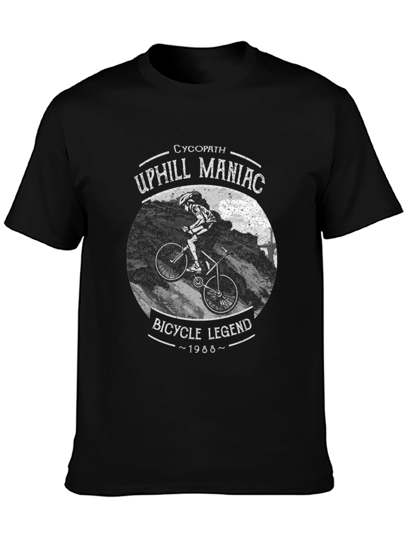 Uphill Maniac Bicycle Legend T-Shirt