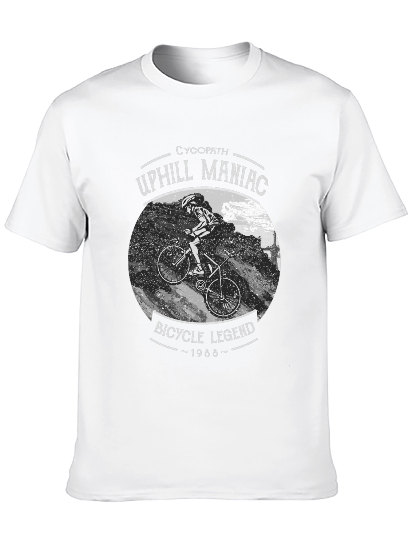 Uphill Maniac Bicycle Legend T-Shirt