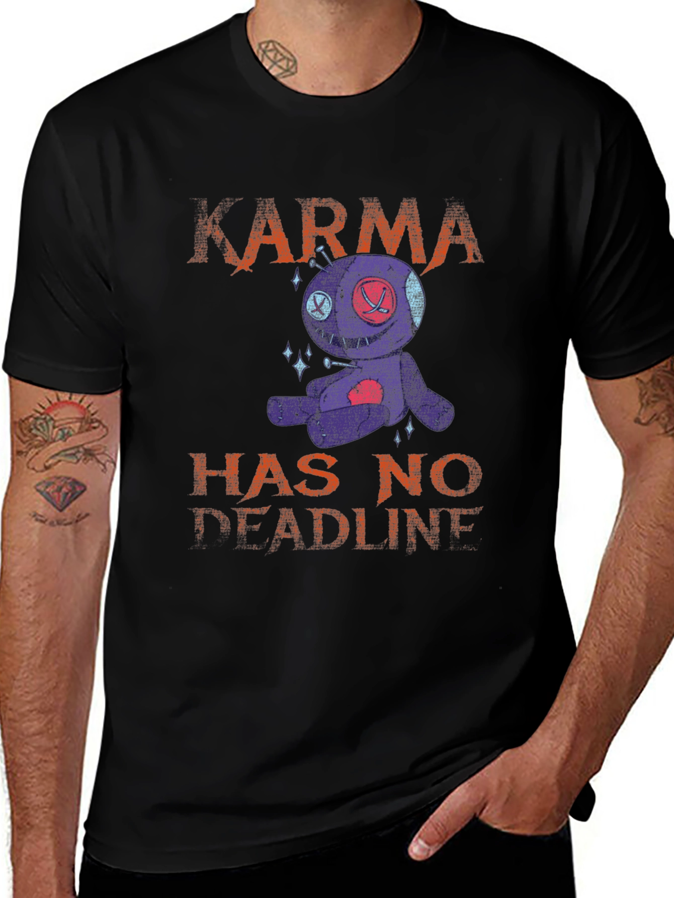 Karma Voodoo Doll Graphic Tee