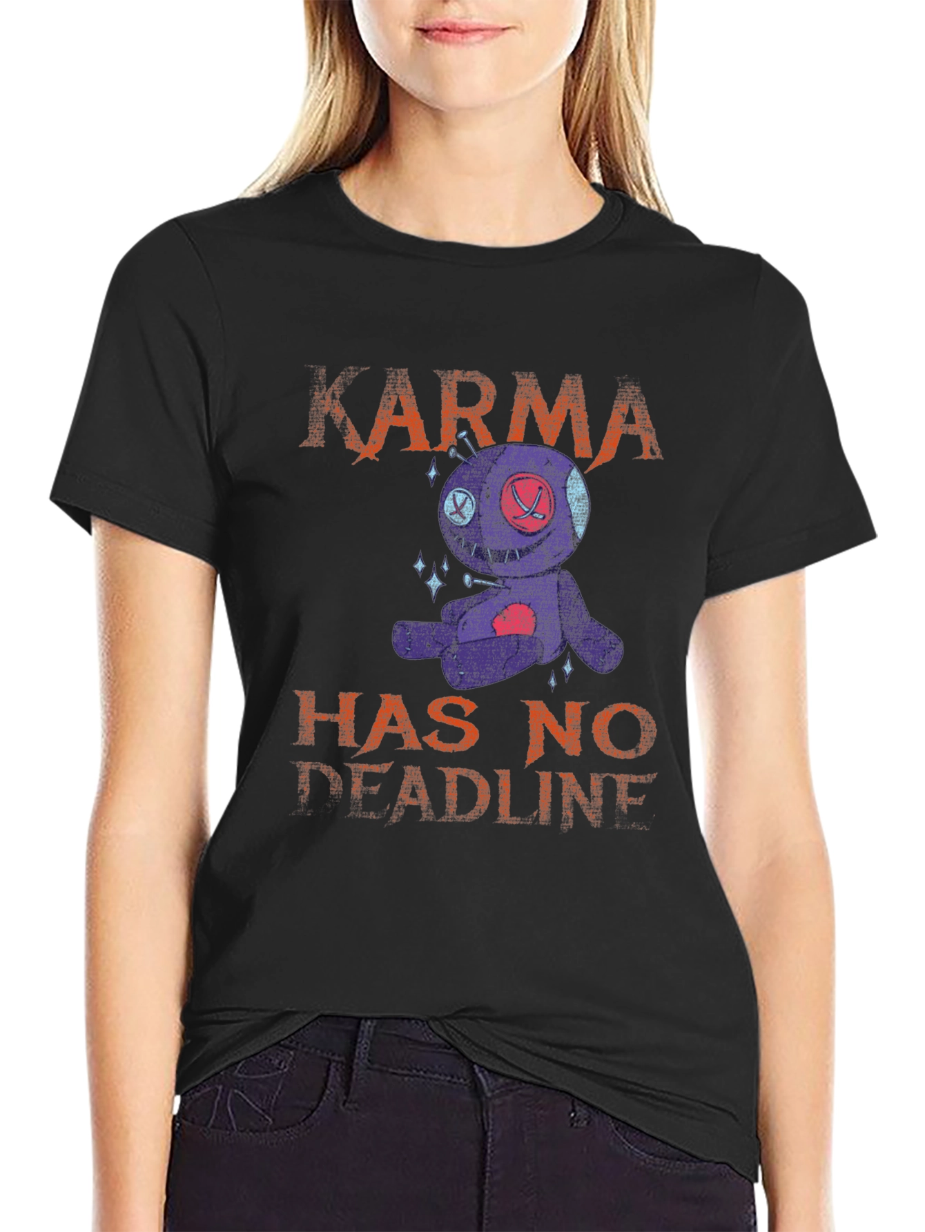 Karma Voodoo Doll Graphic Tee