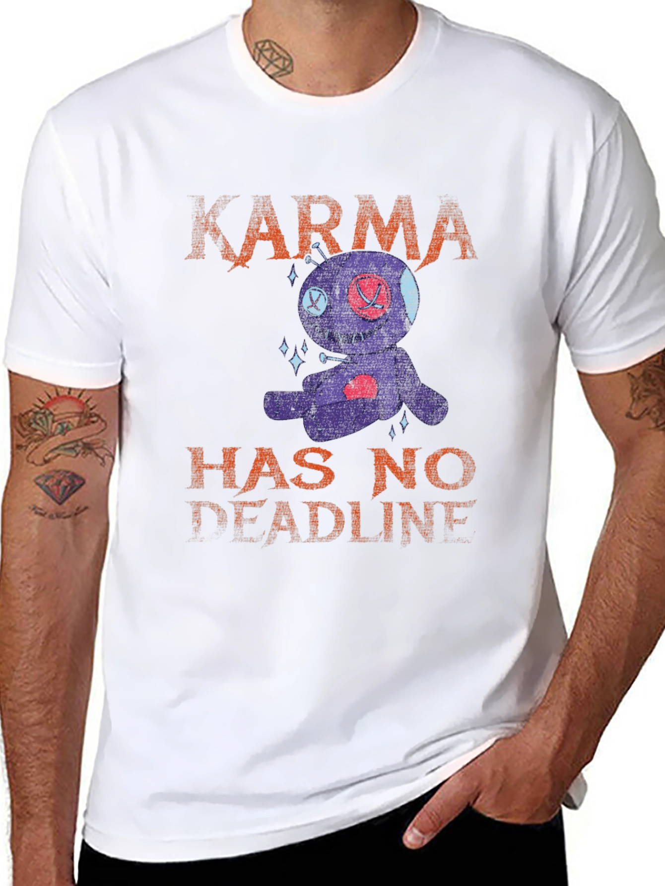 Karma Voodoo Doll Graphic Tee