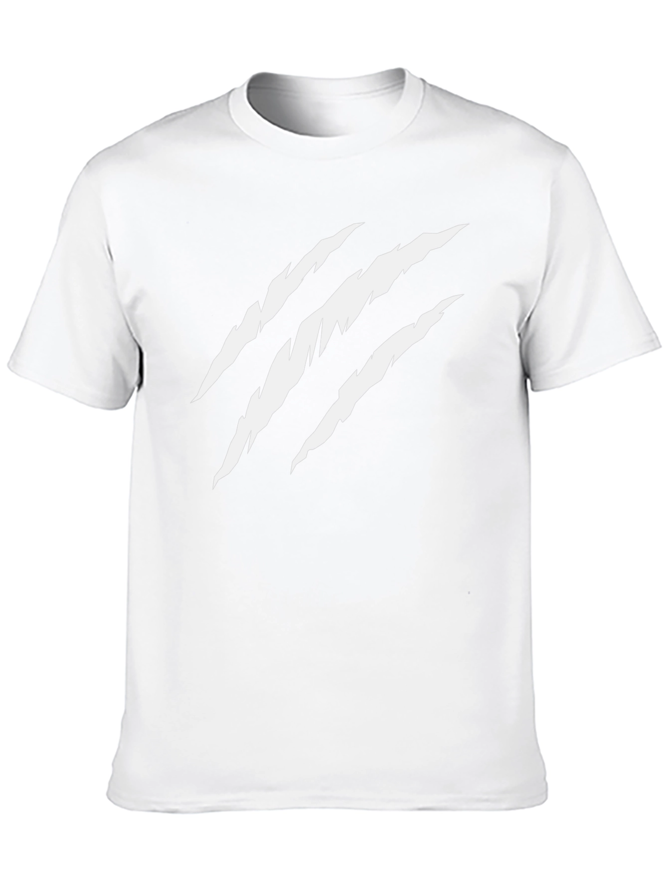 Claw Mark Graphic Black Tee