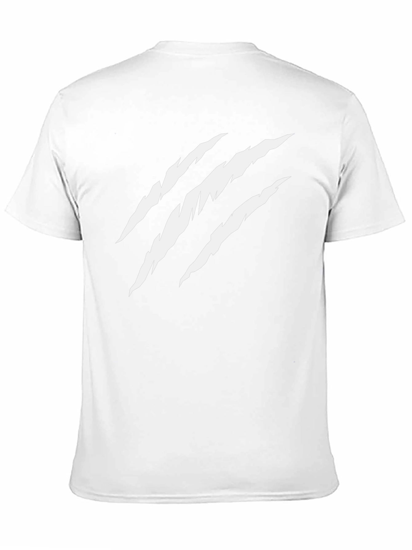 Claw Mark Graphic Black Tee