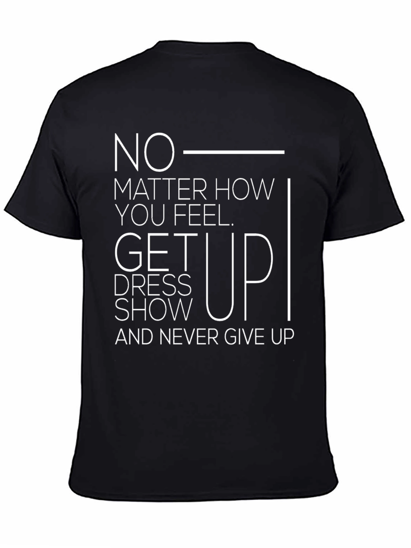 Inspirational Graphic Print T-Shirt