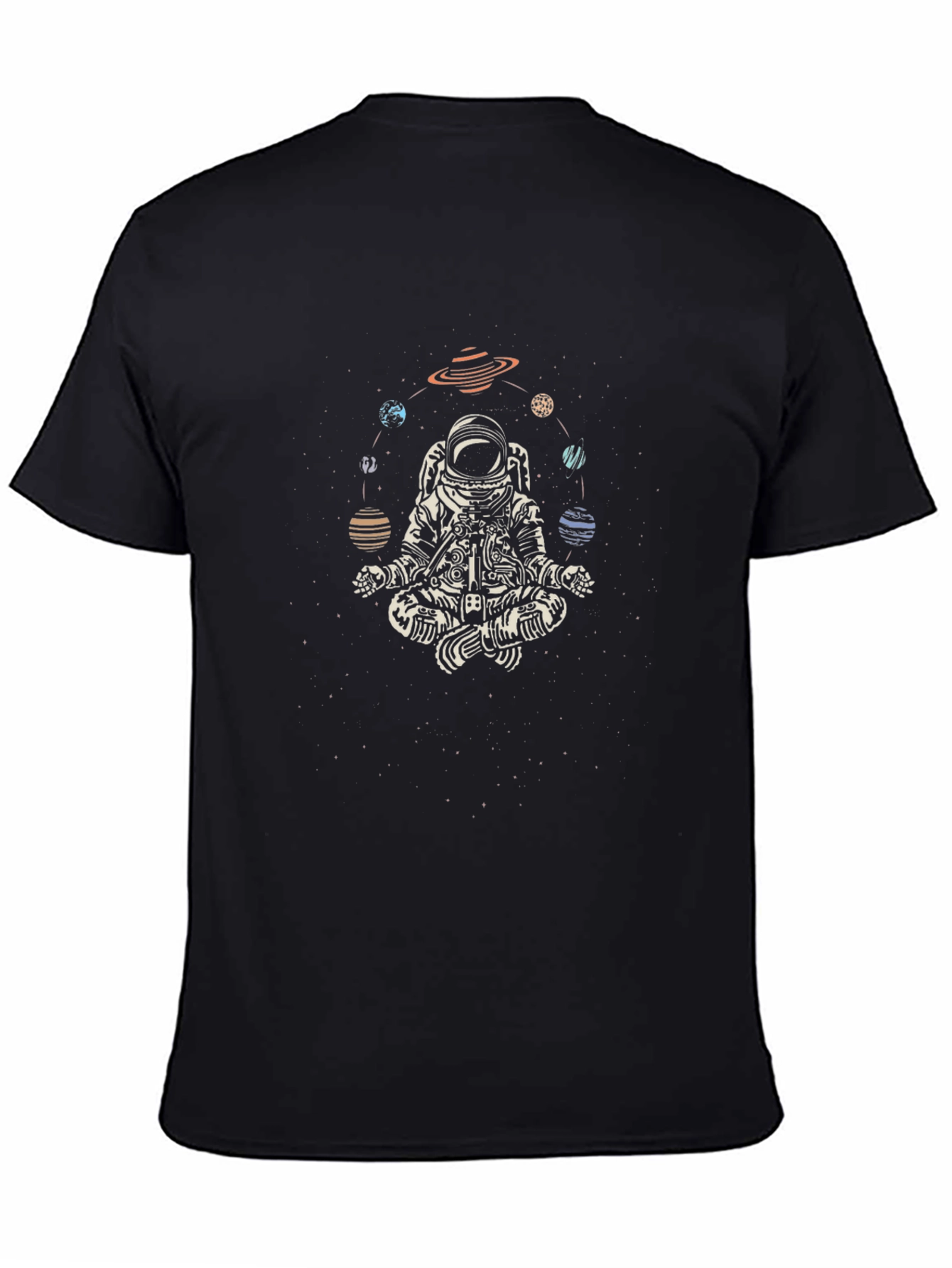 Astronaut Galaxy Meditation T-Shirt