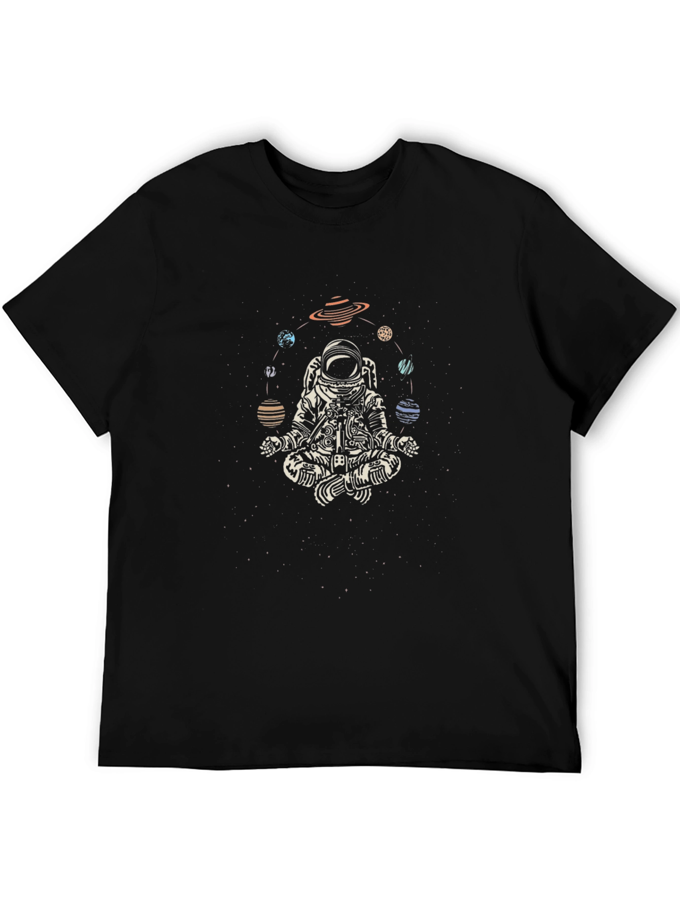 Astronaut Galaxy Meditation T-Shirt