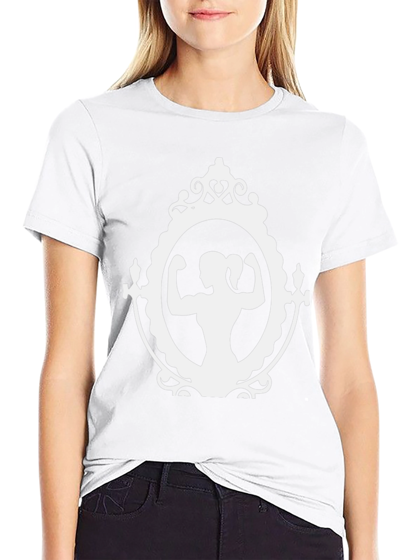 Strong Woman Mirror Graphic Tee