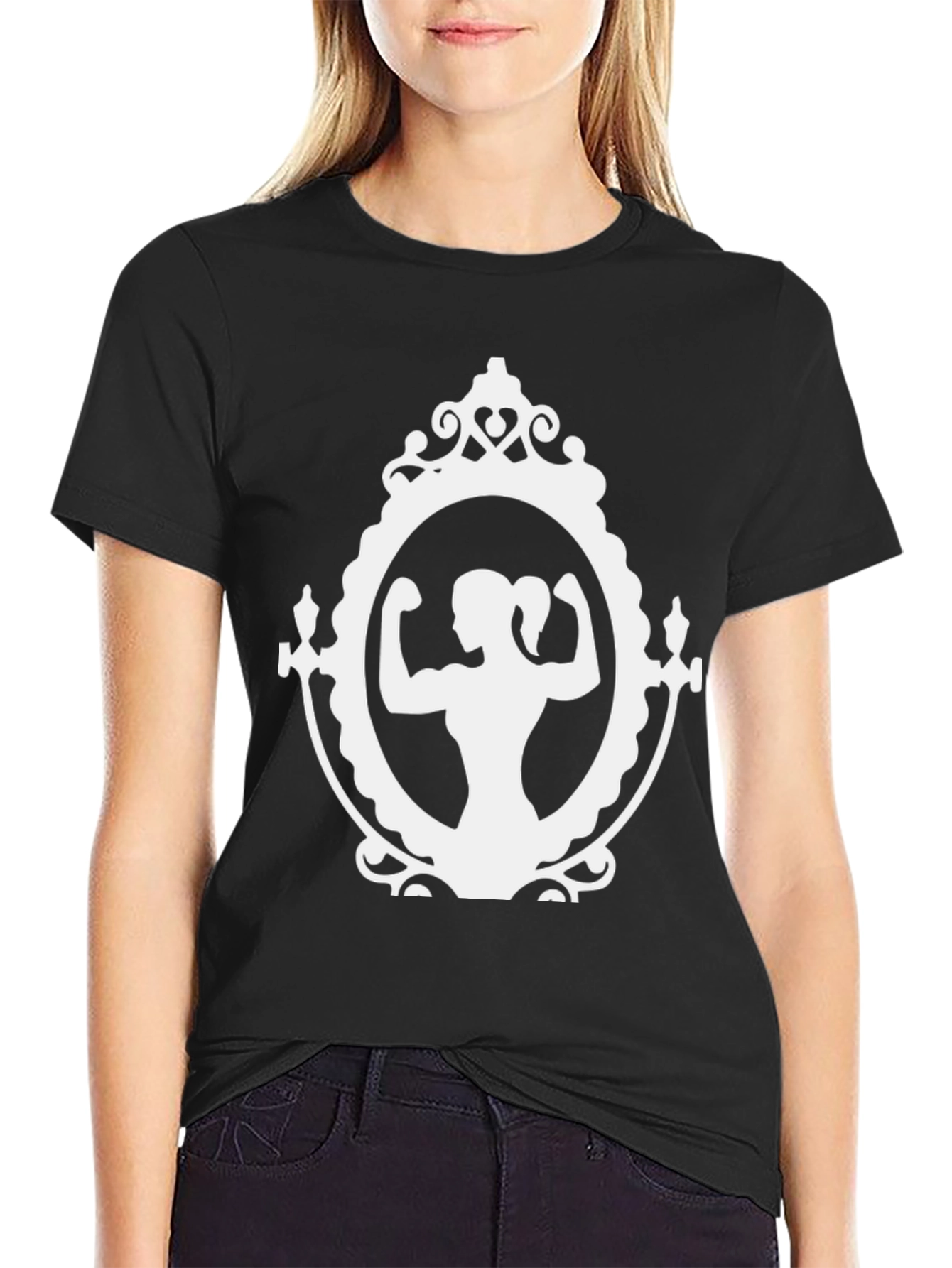 Strong Woman Mirror Graphic Tee