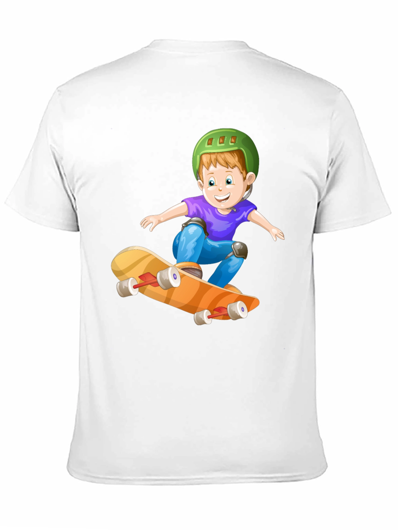 Boy Skateboard T-Shirt - Fun Graphic Tee