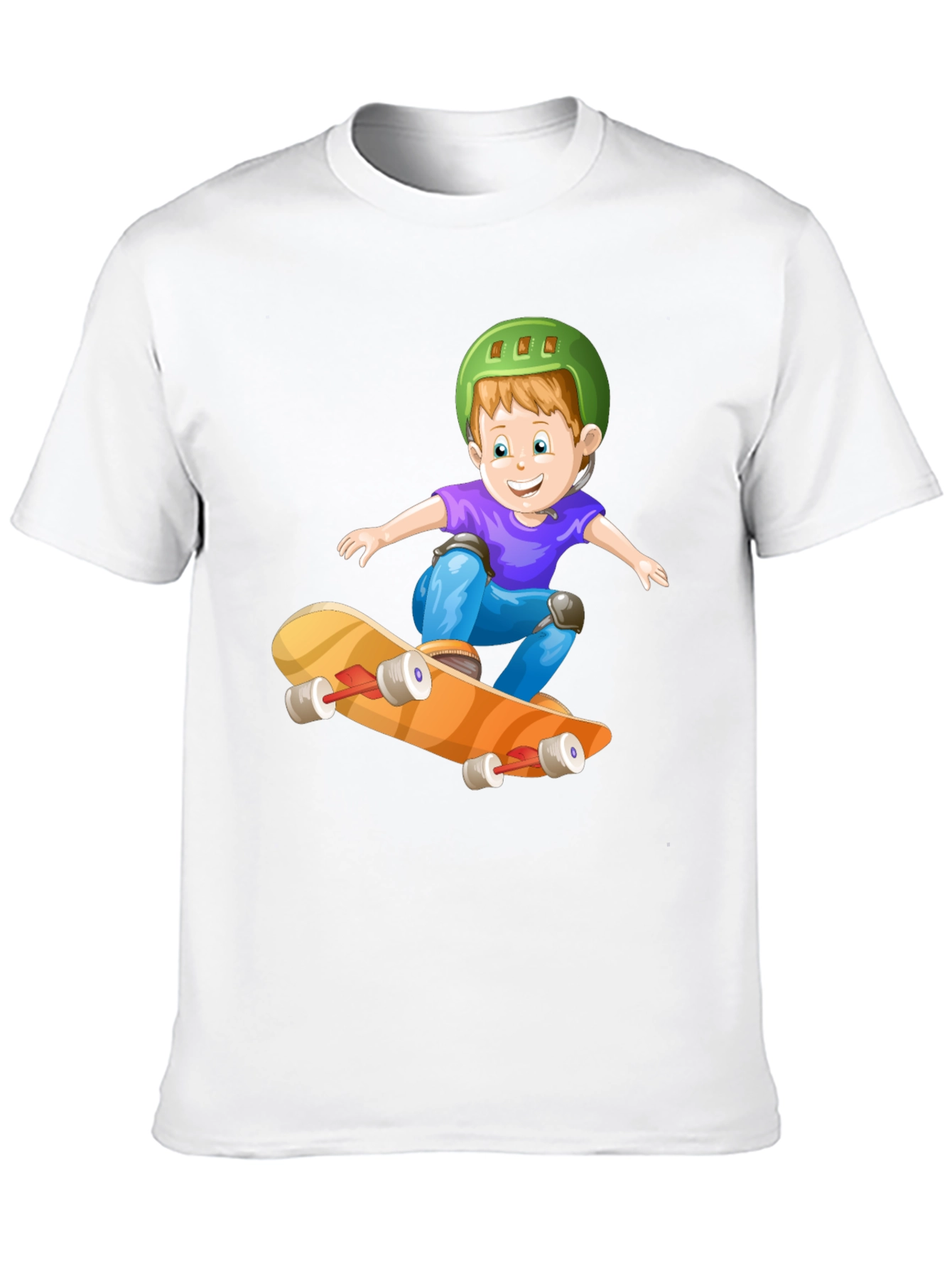 Boy Skateboard T-Shirt - Fun Graphic Tee