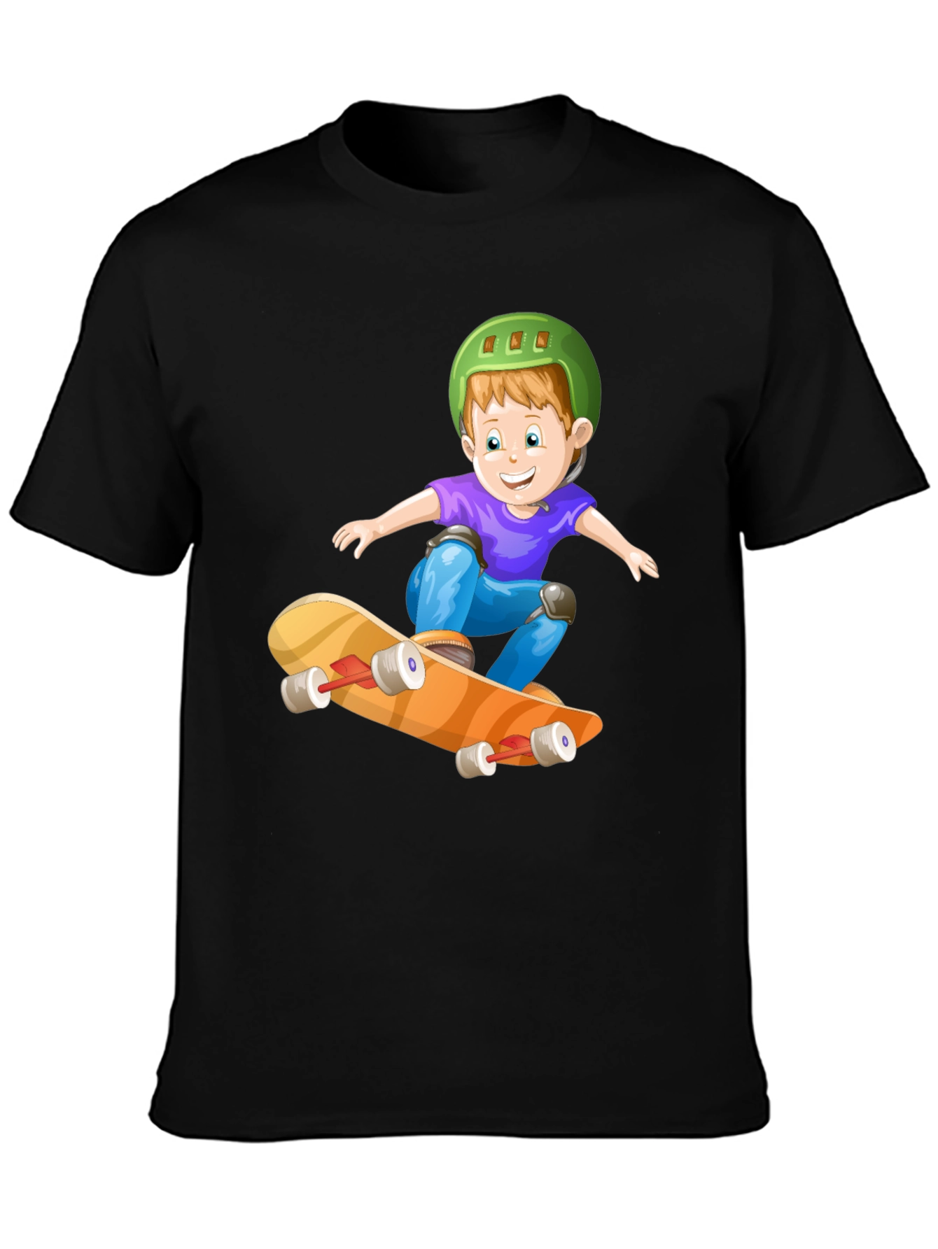 Boy Skateboard T-Shirt - Fun Graphic Tee