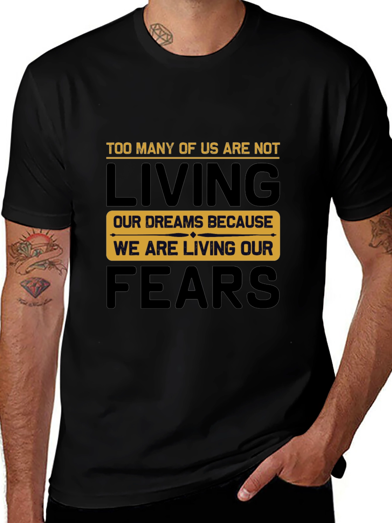 Living Dreams T-Shirt - Inspirational Motivational Tee