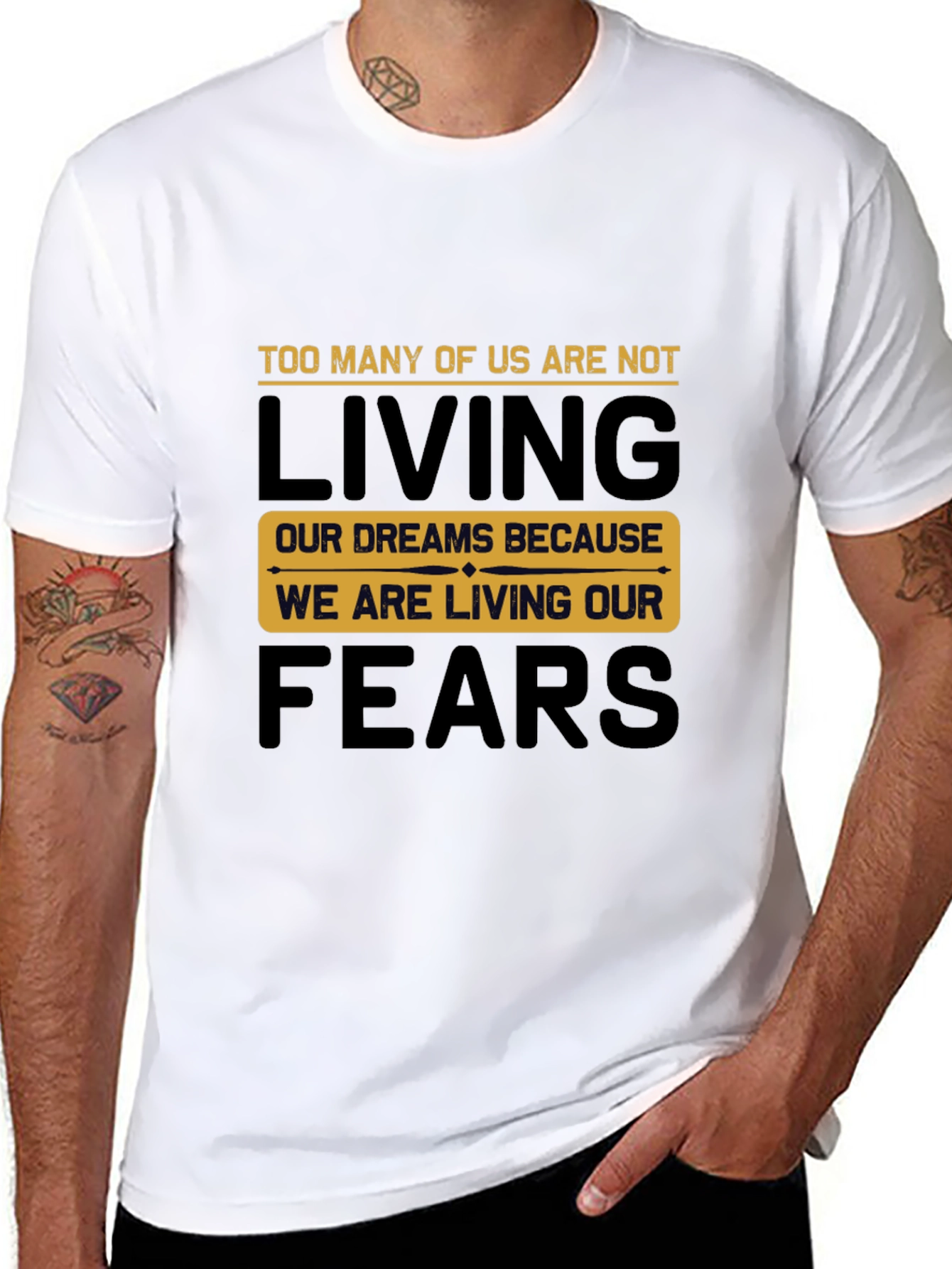 Living Dreams T-Shirt - Inspirational Motivational Tee
