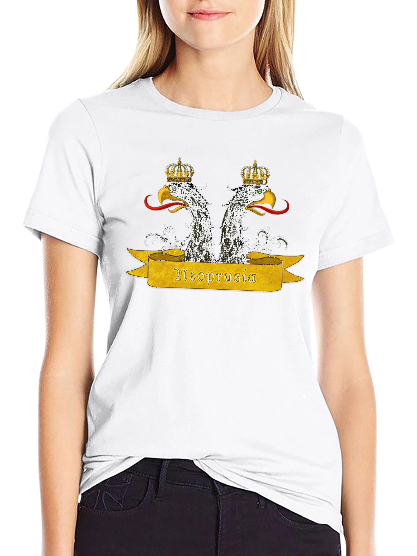 NeoPrussia Emblem Black T-Shirt