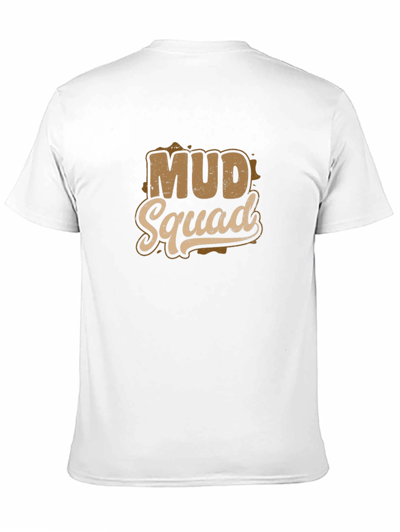 Mud Squad Graphic Tee - Black Cotton T-Shirt