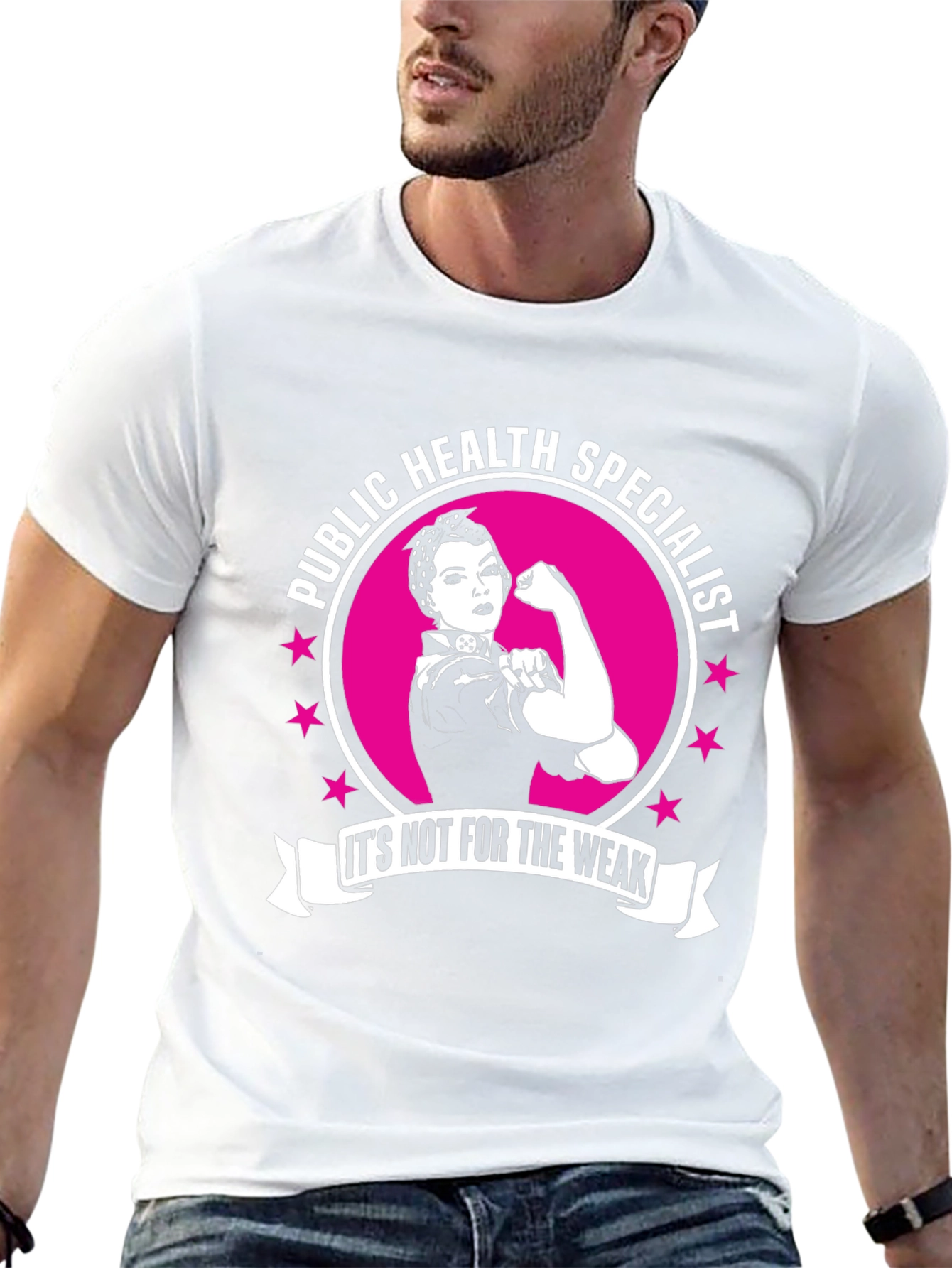 Public Health Specialist Strong Woman T-Shirt