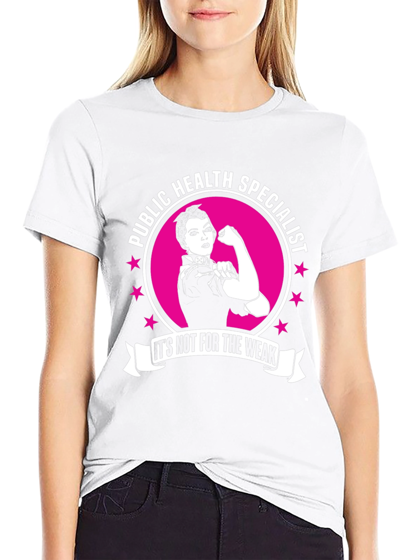Public Health Specialist Strong Woman T-Shirt