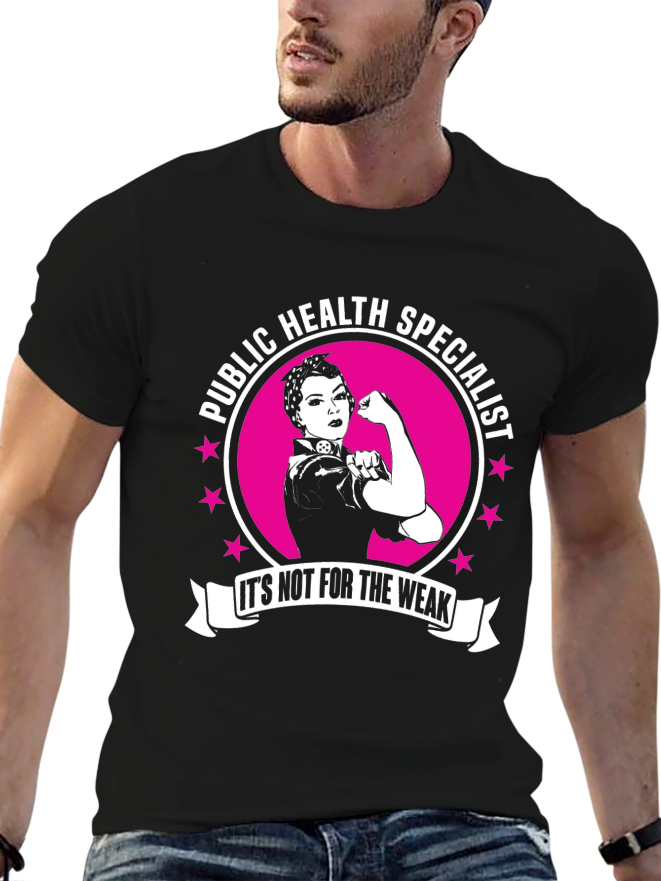 Public Health Specialist Strong Woman T-Shirt