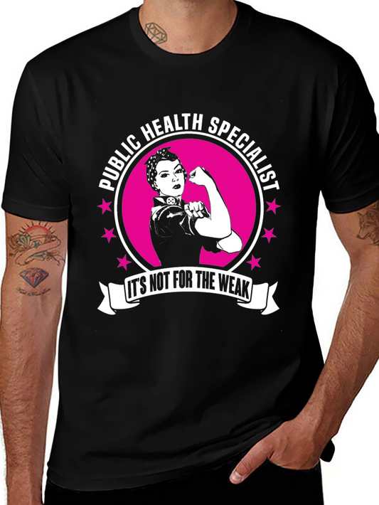 Public Health Specialist Strong Woman T-Shirt