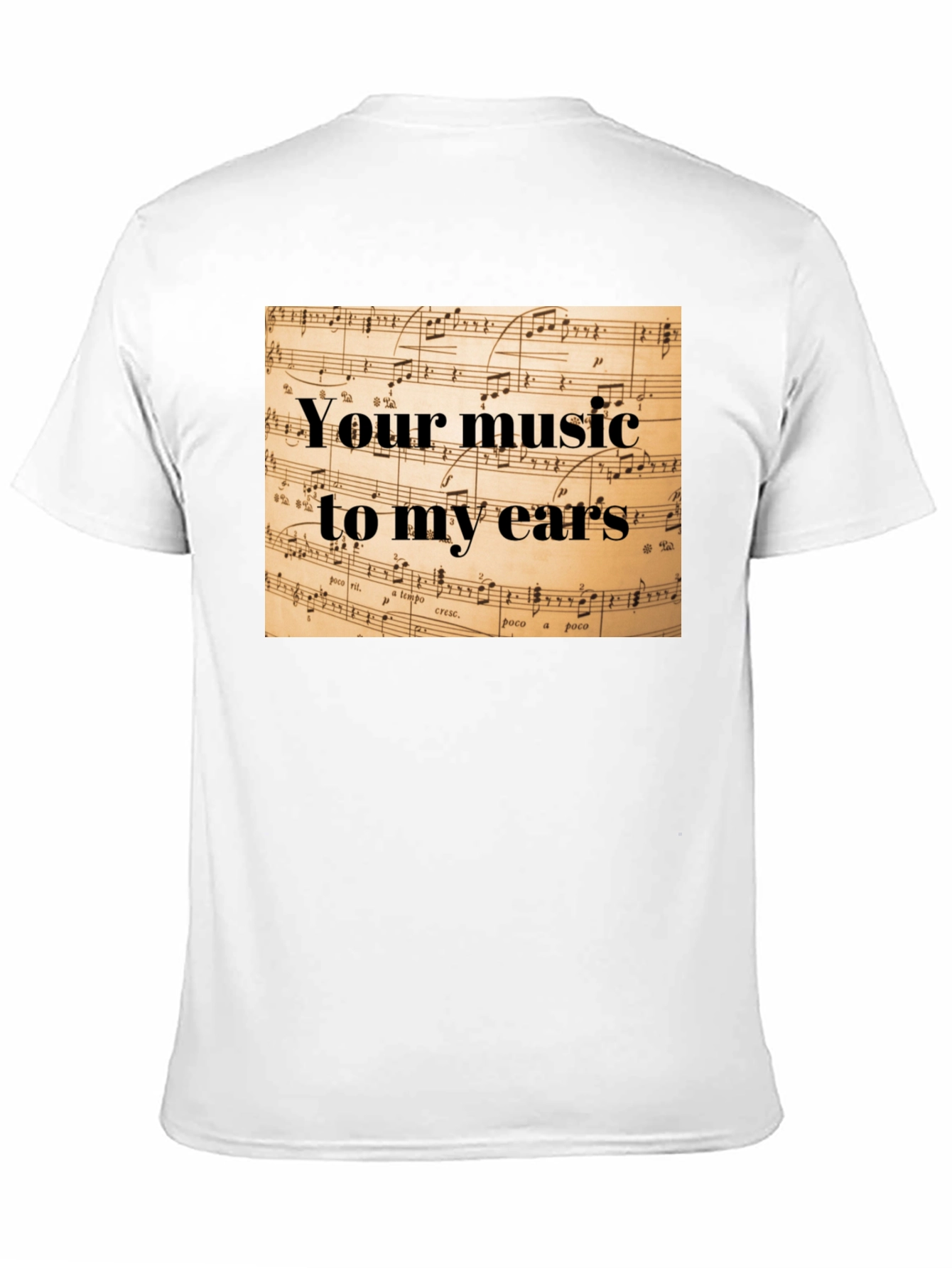 Your Music to My Ears Graphic T-Shirt