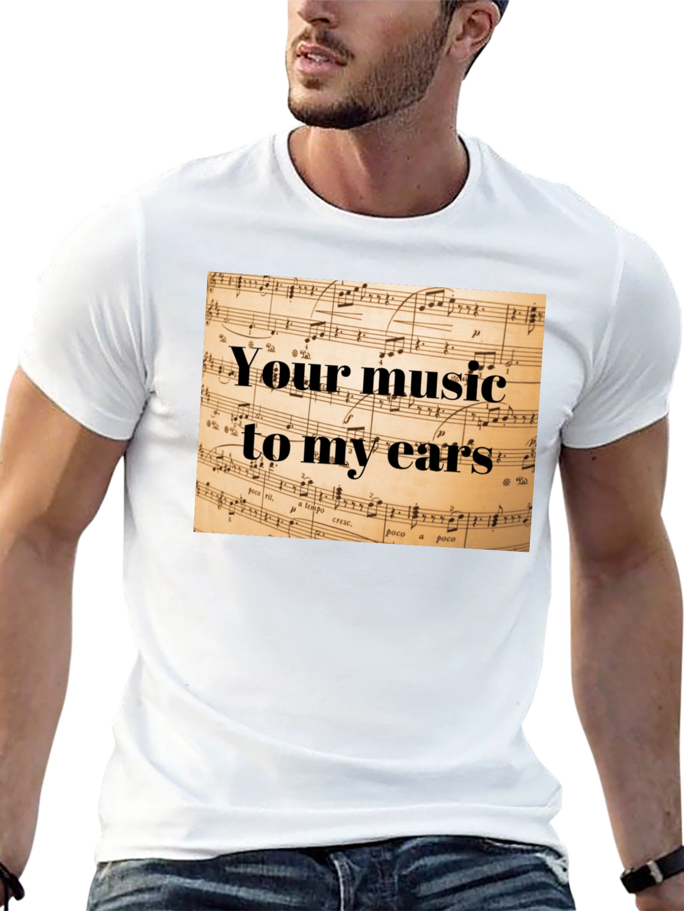 Your Music to My Ears Graphic T-Shirt