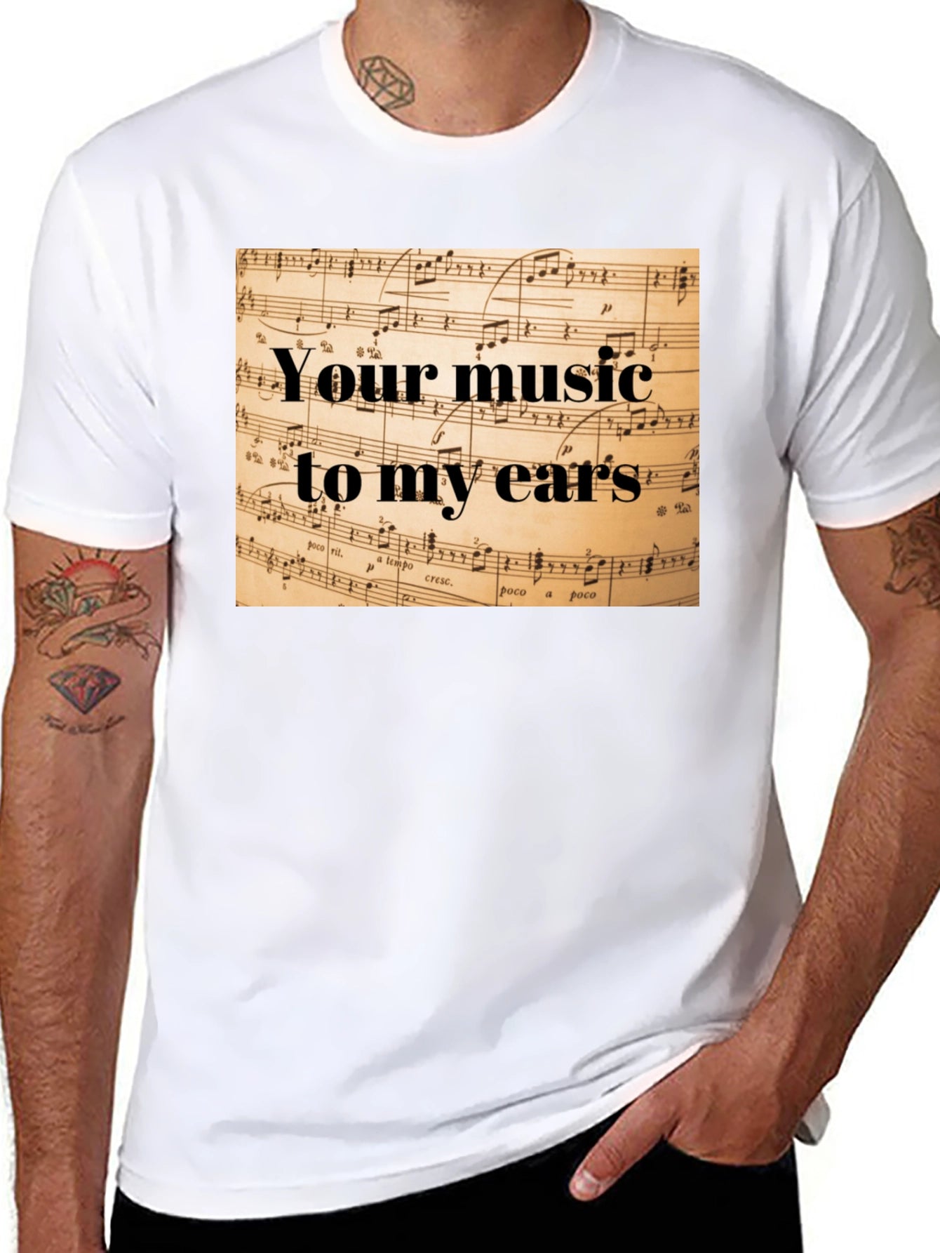 Your Music to My Ears Graphic T-Shirt