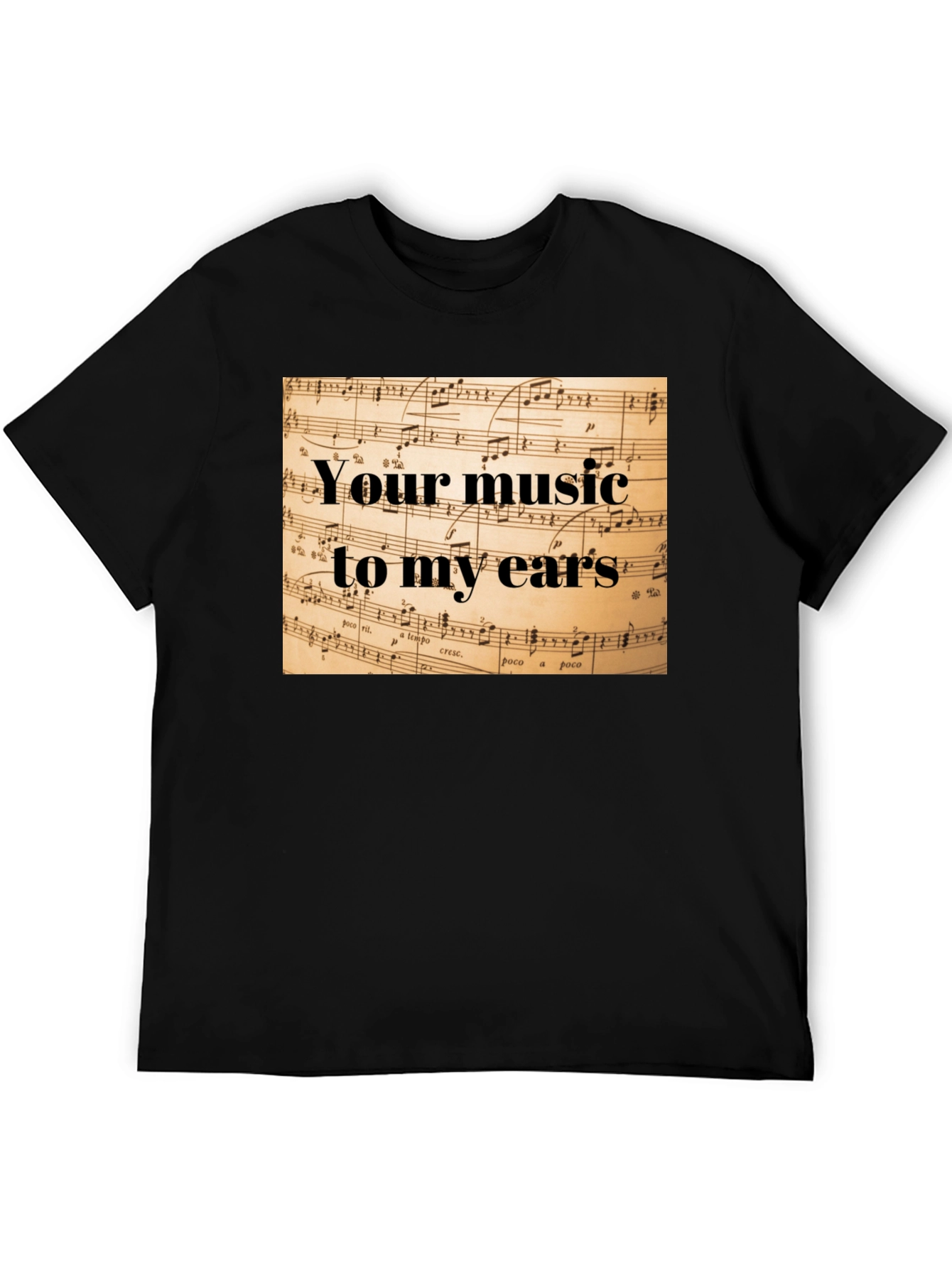 Your Music to My Ears Graphic T-Shirt