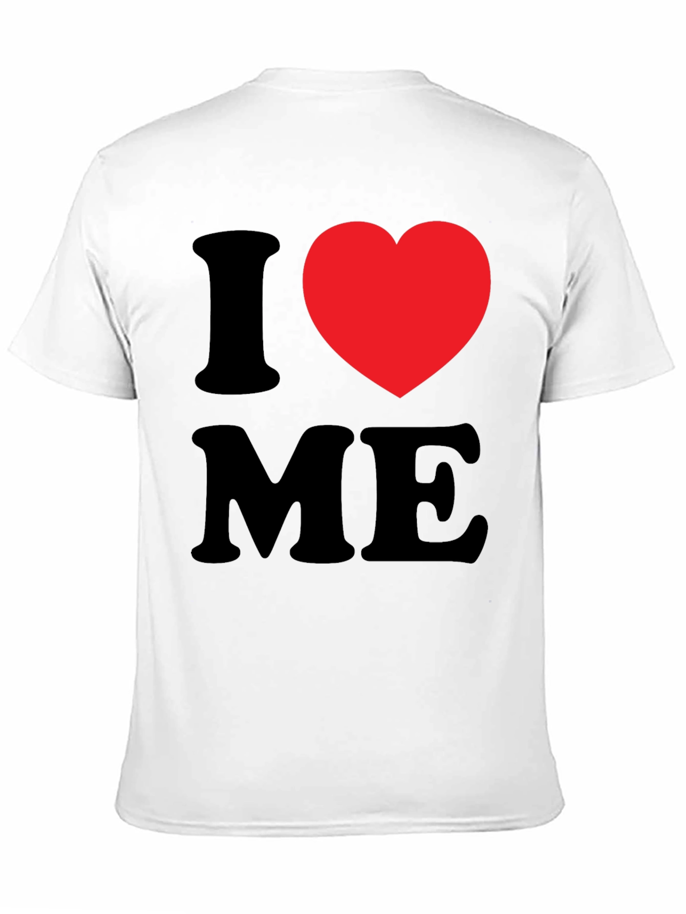 I Heart Me T-Shirt - Black Graphic Tee