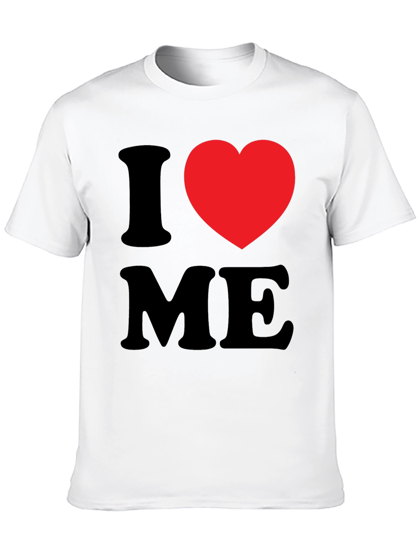 I Heart Me T-Shirt - Black Graphic Tee