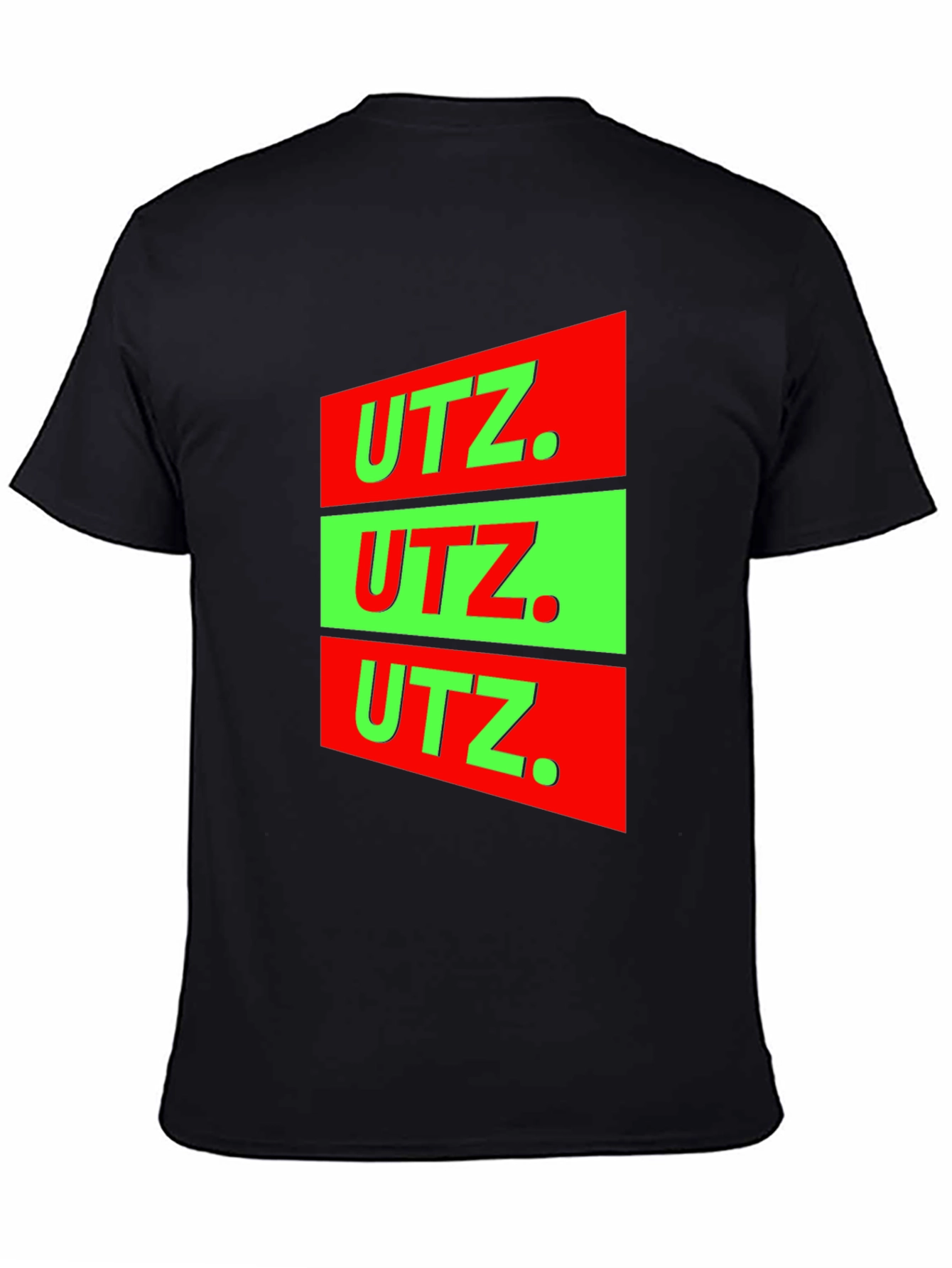 UTZ Graphic Tee - Bold Red & Green Design