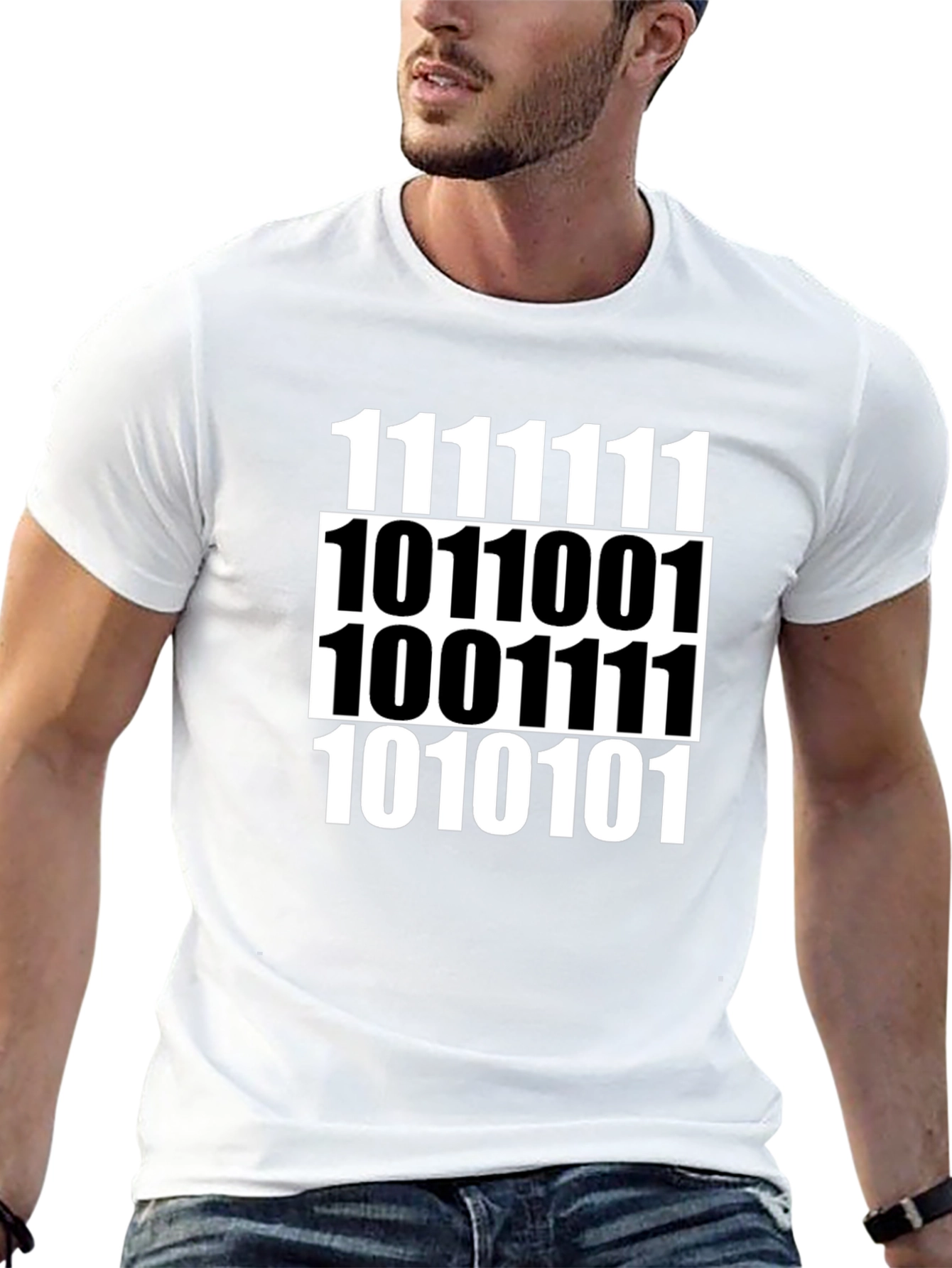 Binary Code T-Shirt - Programmer Tee