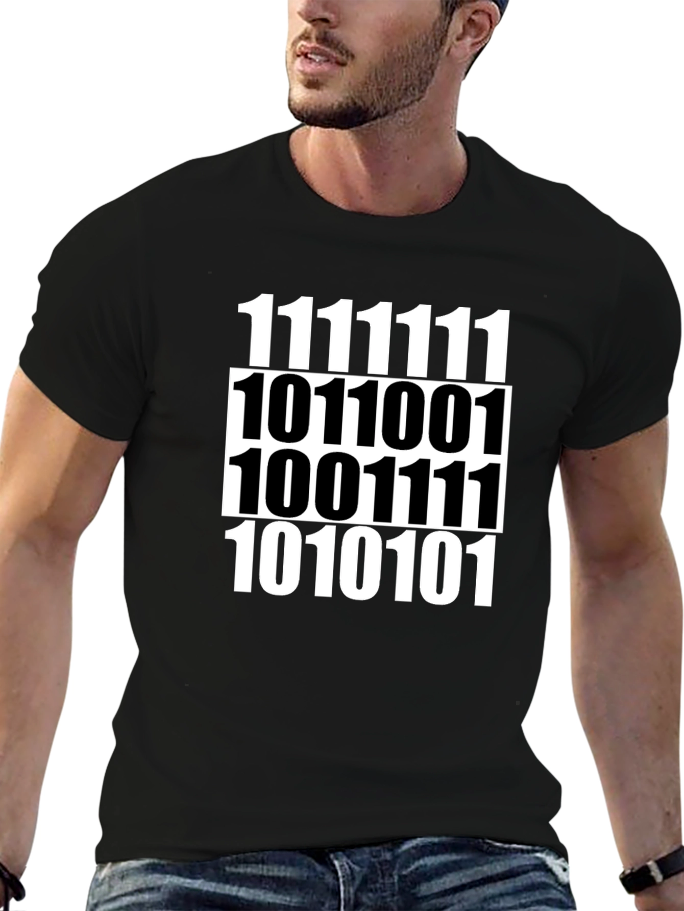 Binary Code T-Shirt - Programmer Tee