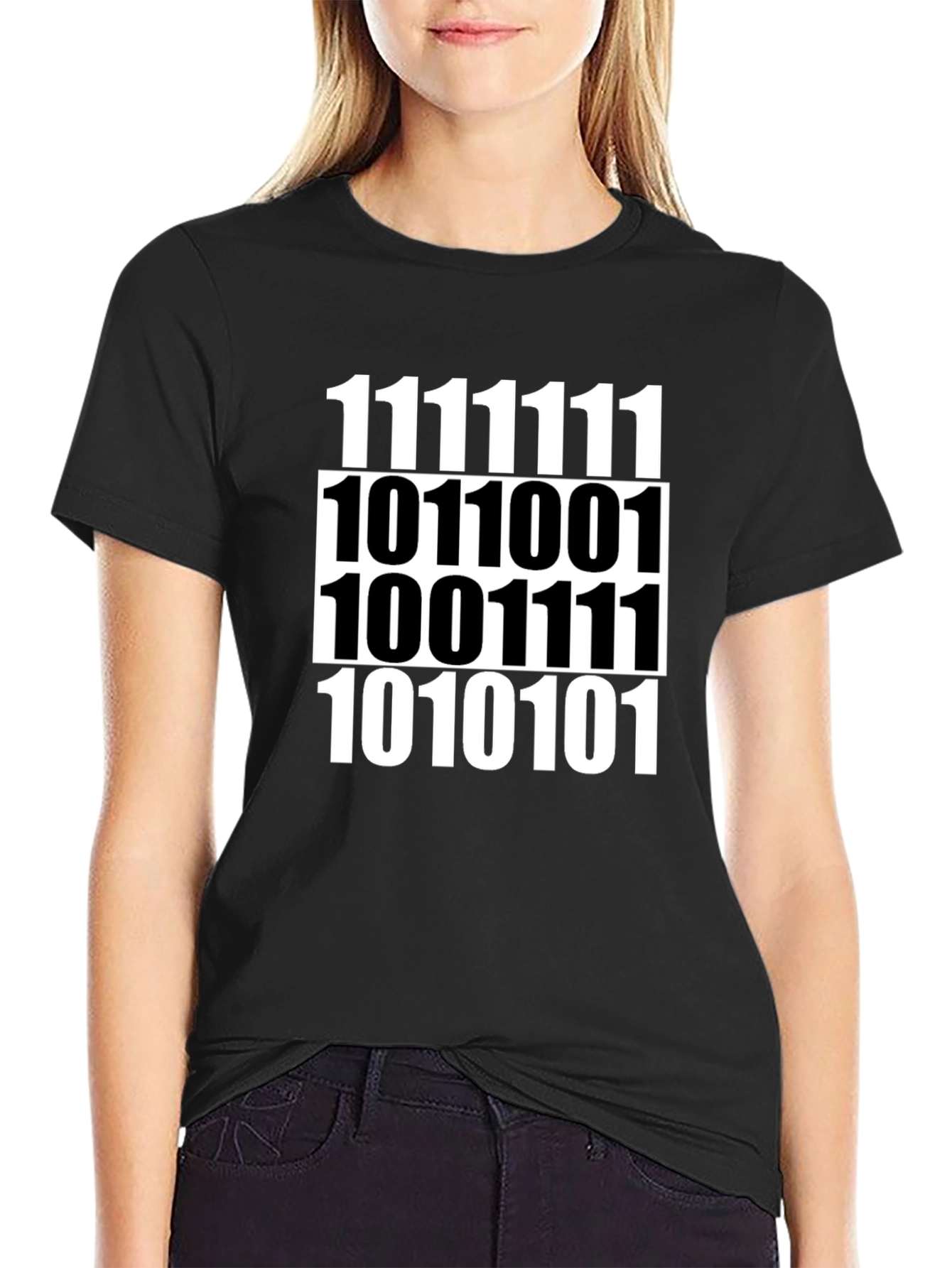 Binary Code T-Shirt - Programmer Tee