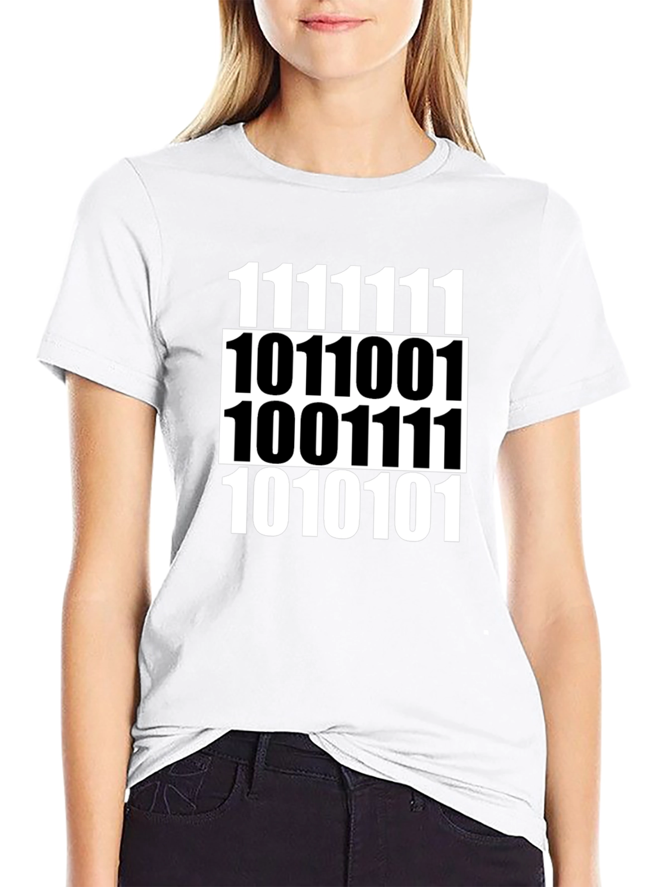 Binary Code T-Shirt - Programmer Tee