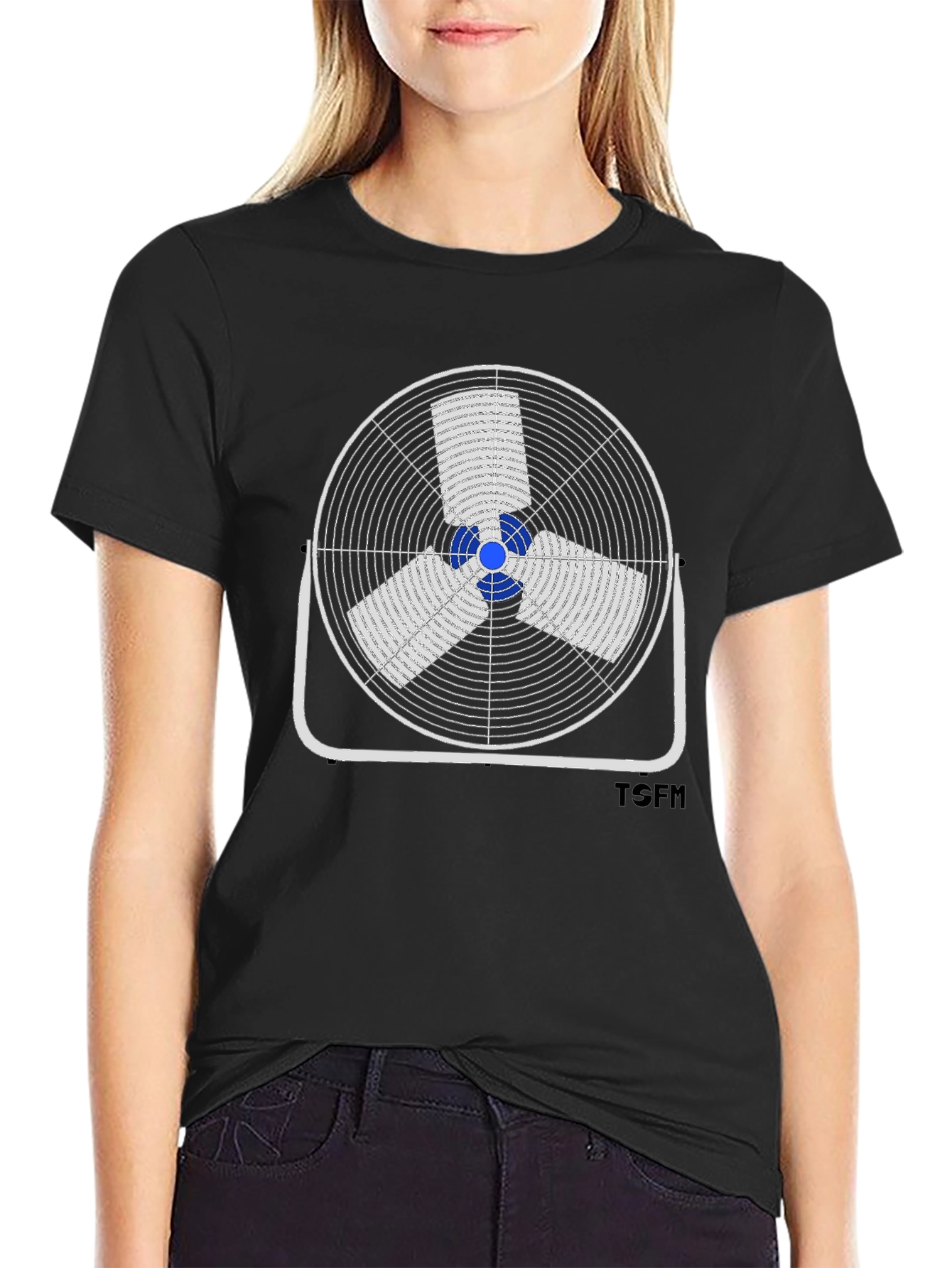 Retro Fan Graphic T-Shirt - Casual Comfort