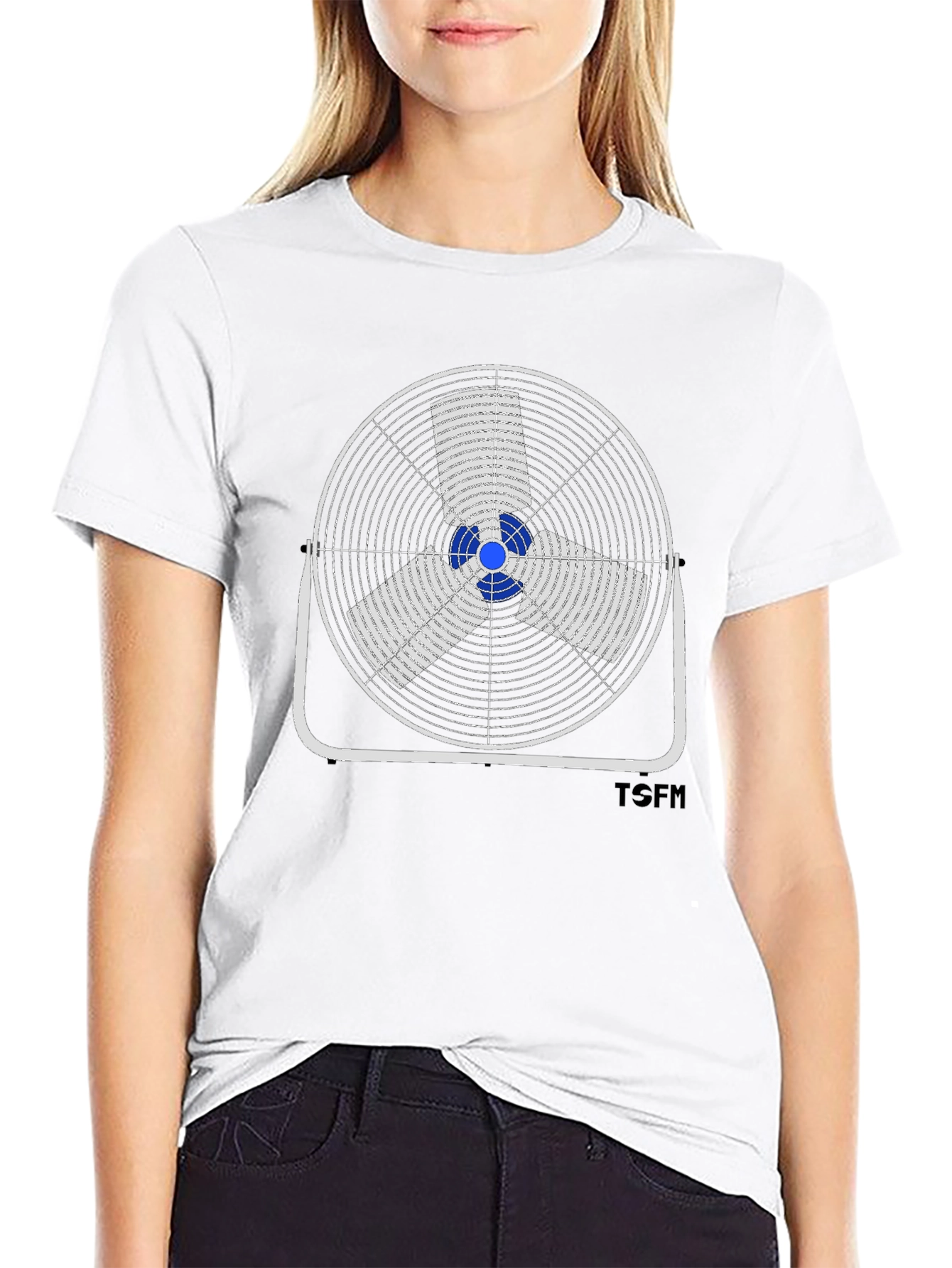 Retro Fan Graphic T-Shirt - Casual Comfort