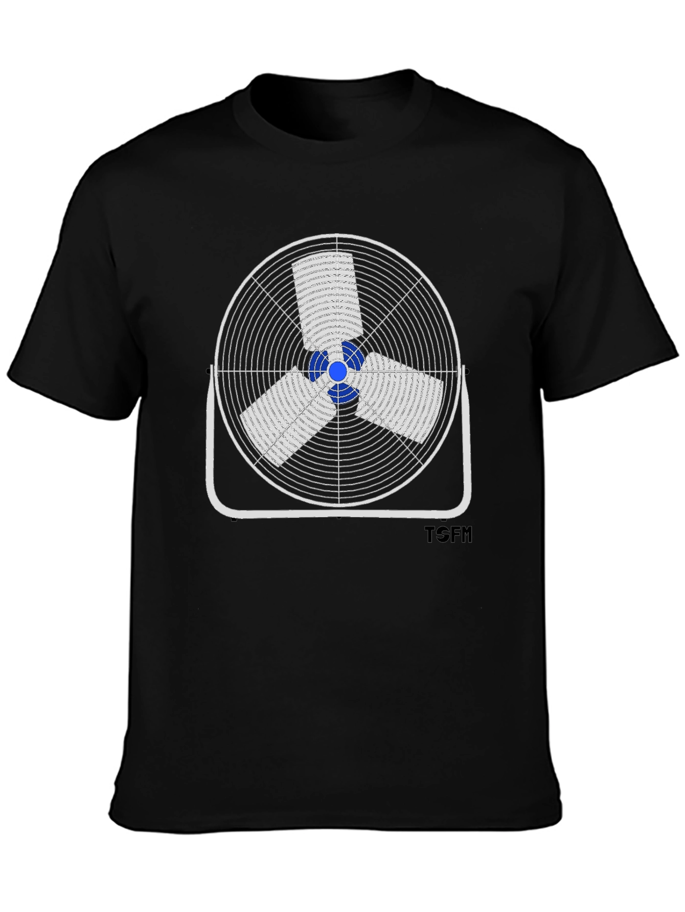 Retro Fan Graphic T-Shirt - Casual Comfort