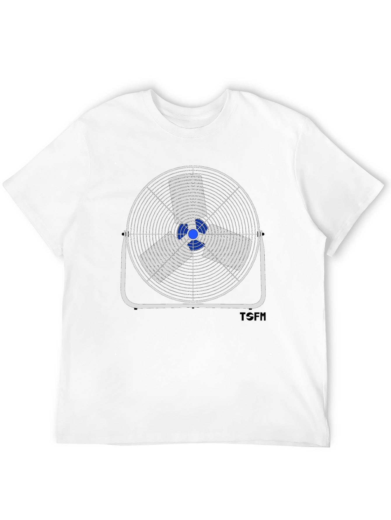 Retro Fan Graphic T-Shirt - Casual Comfort