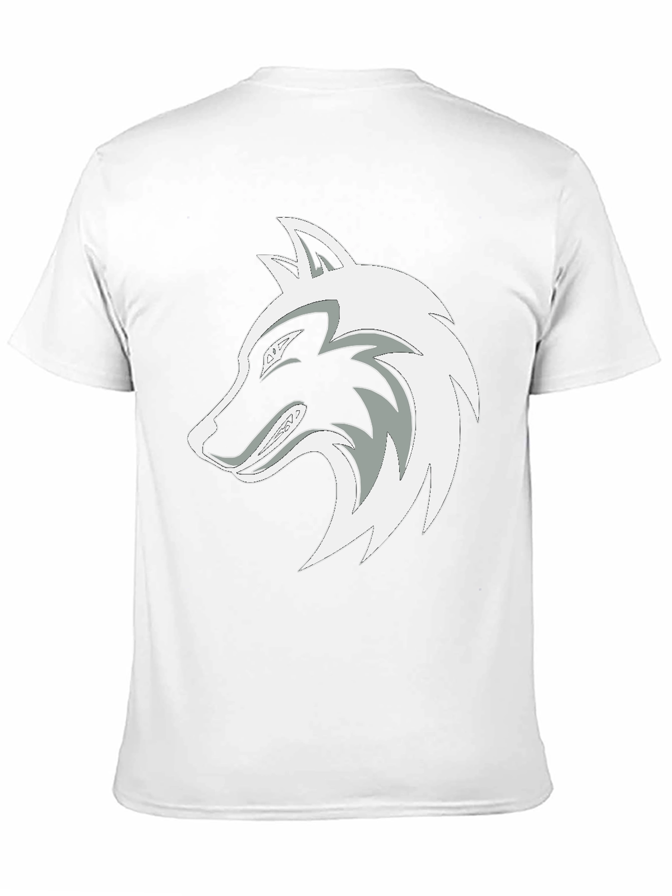 Wolf Graphic Black T-Shirt - Stylish Mens Tee