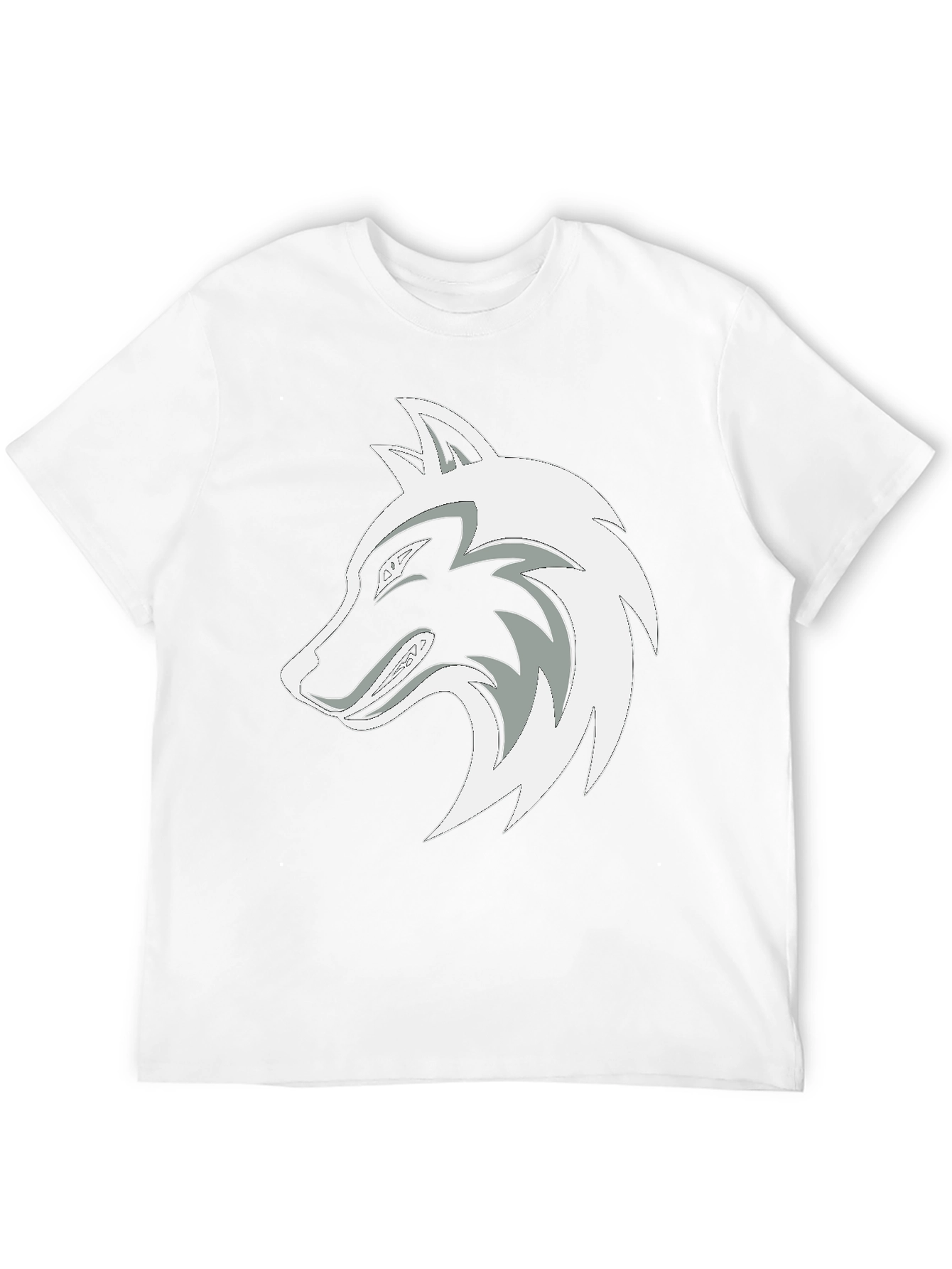 Wolf Graphic Black T-Shirt - Stylish Mens Tee